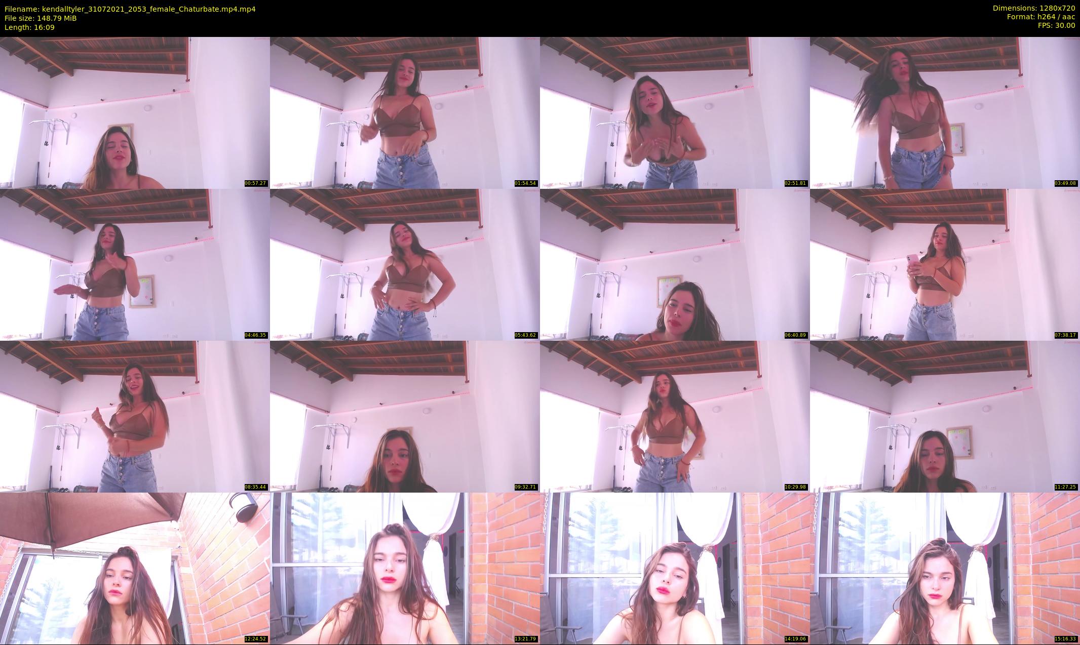 kendalltyler — 17 minute Chaturbate female cam show recording, 720p, Jul 31, 2021