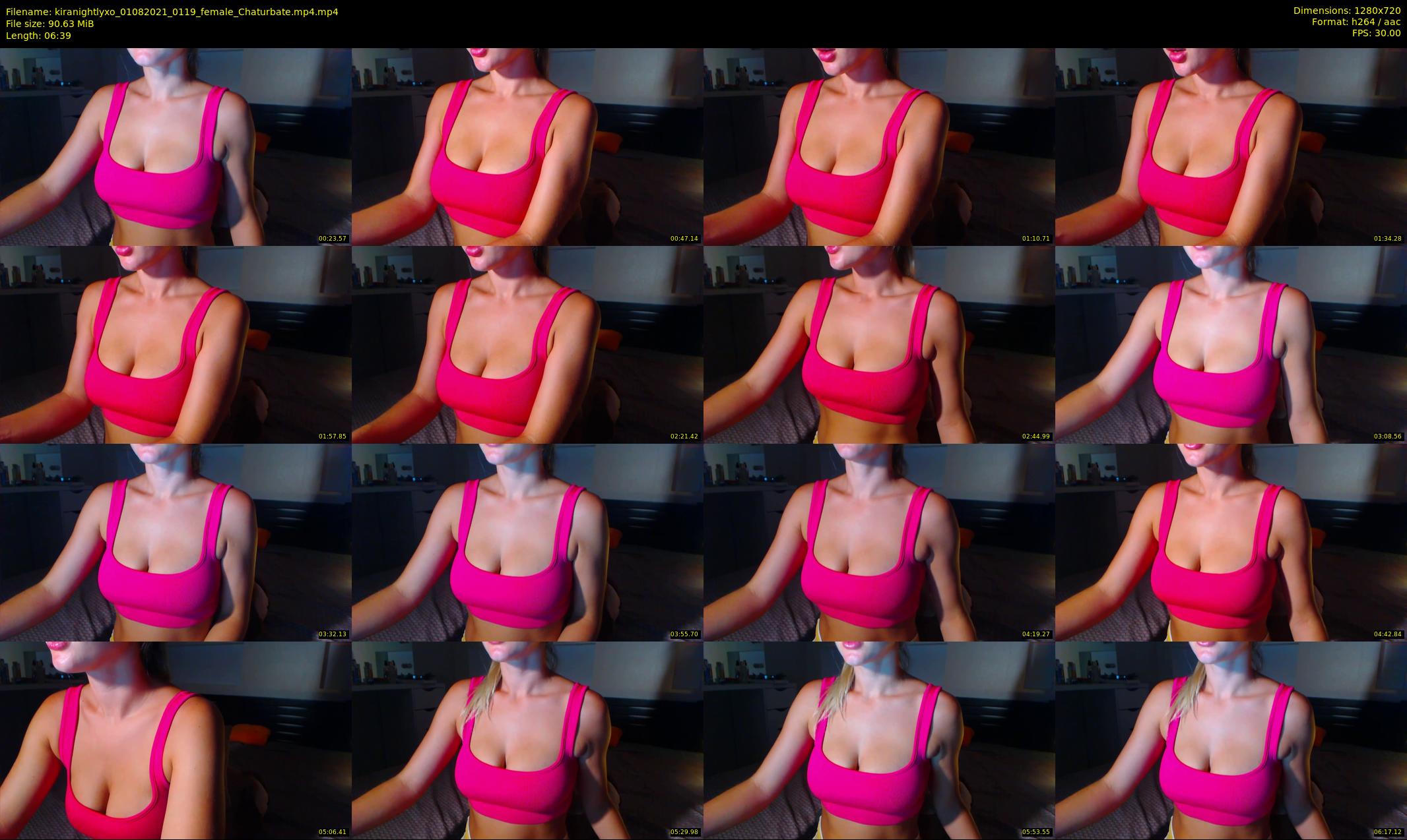 kiranightlyxo — 7 minute Chaturbate female cam show recording, 720p, Aug 1, 2021