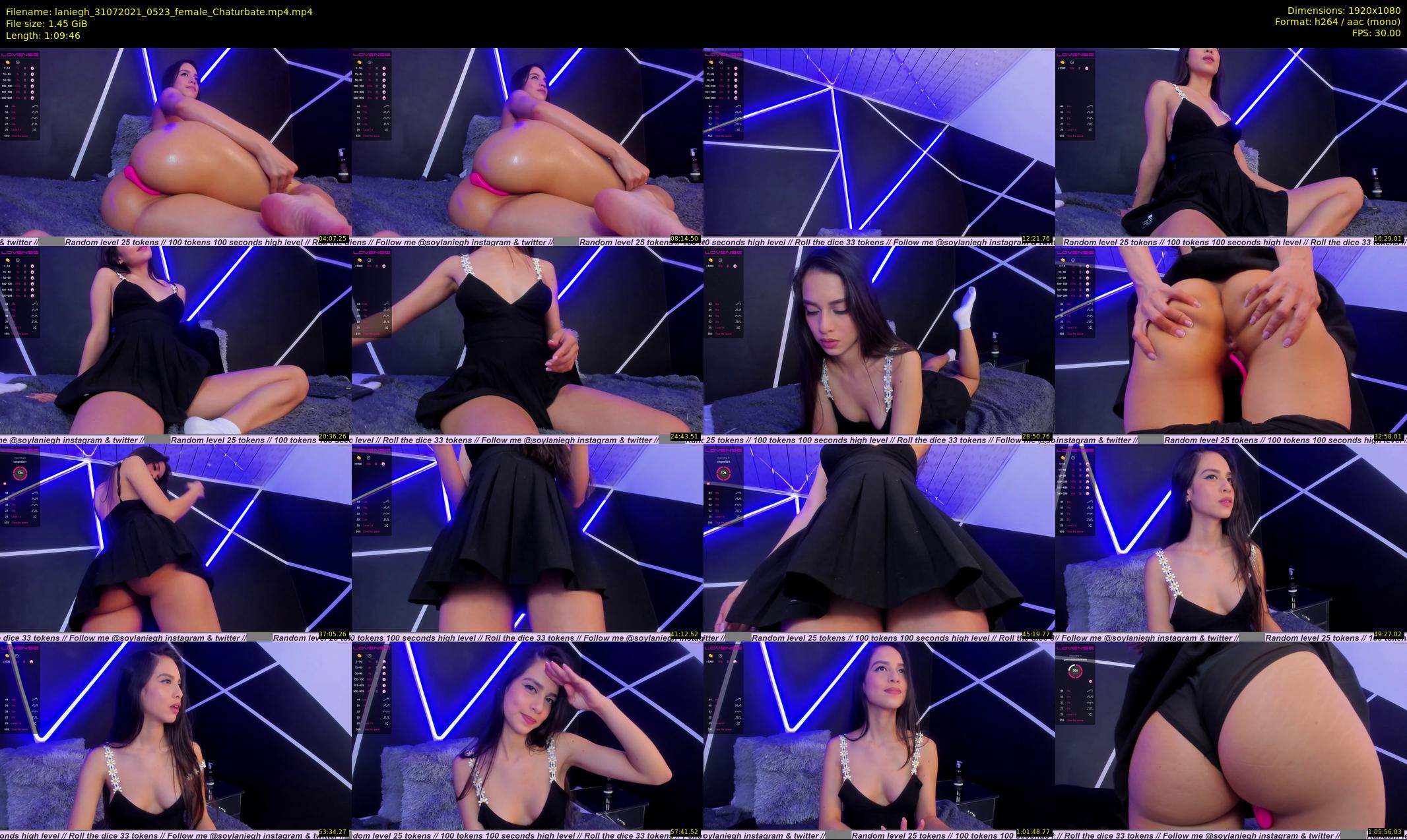 laniegh — 70 minute Chaturbate female cam show recording, 1080p, Jul 31, 2021