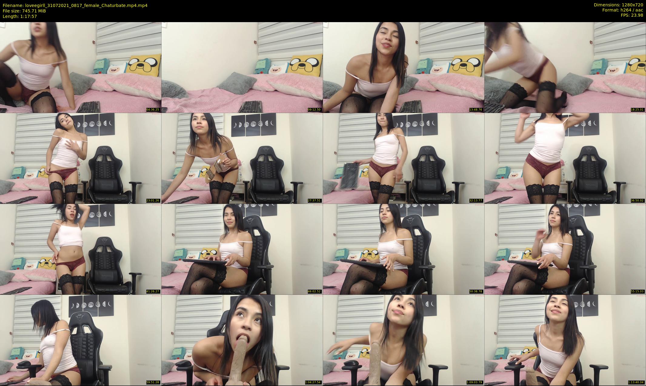 loveegirll — 78 minute Chaturbate female cam show recording, 720p, Jul 31, 2021