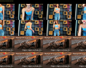 lovely__alisa — 13 minute Chaturbate female cam show recording, 1080p, Jul 31, 2021
