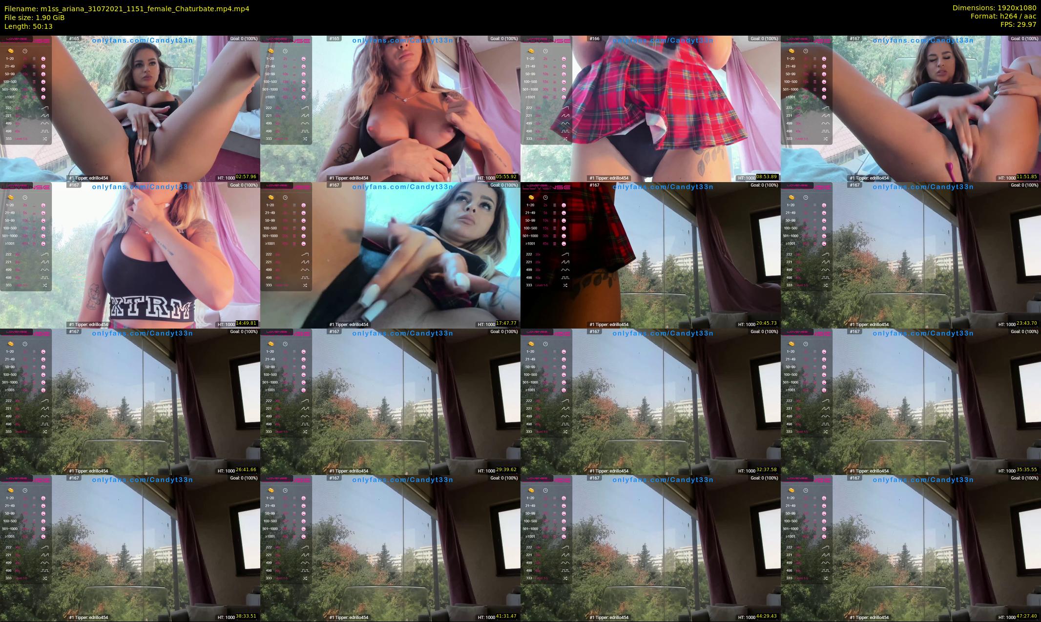 m1ss_ariana — 51 minute Chaturbate female cam show recording, 1080p, Jul 31, 2021