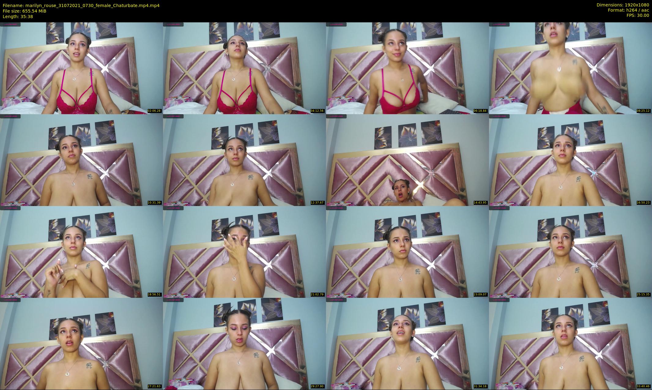 marilyn_rouse — 36 minute Chaturbate female cam show recording, 1080p, Jul 31, 2021