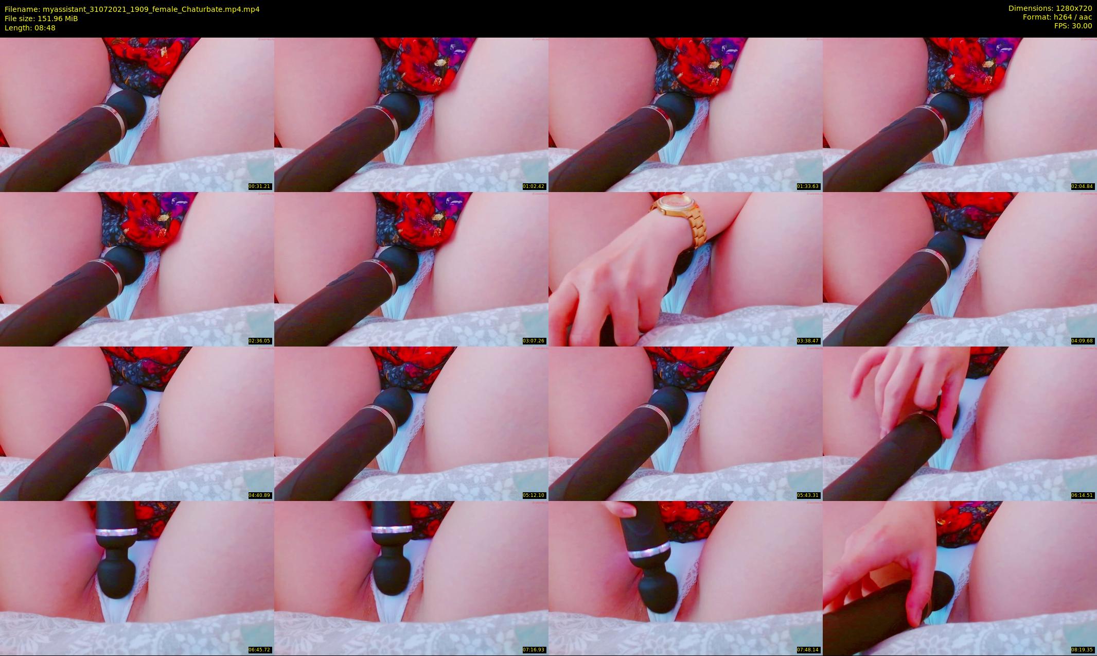 myassistant — 9 minute Chaturbate female cam show recording, 720p, Jul 31, 2021