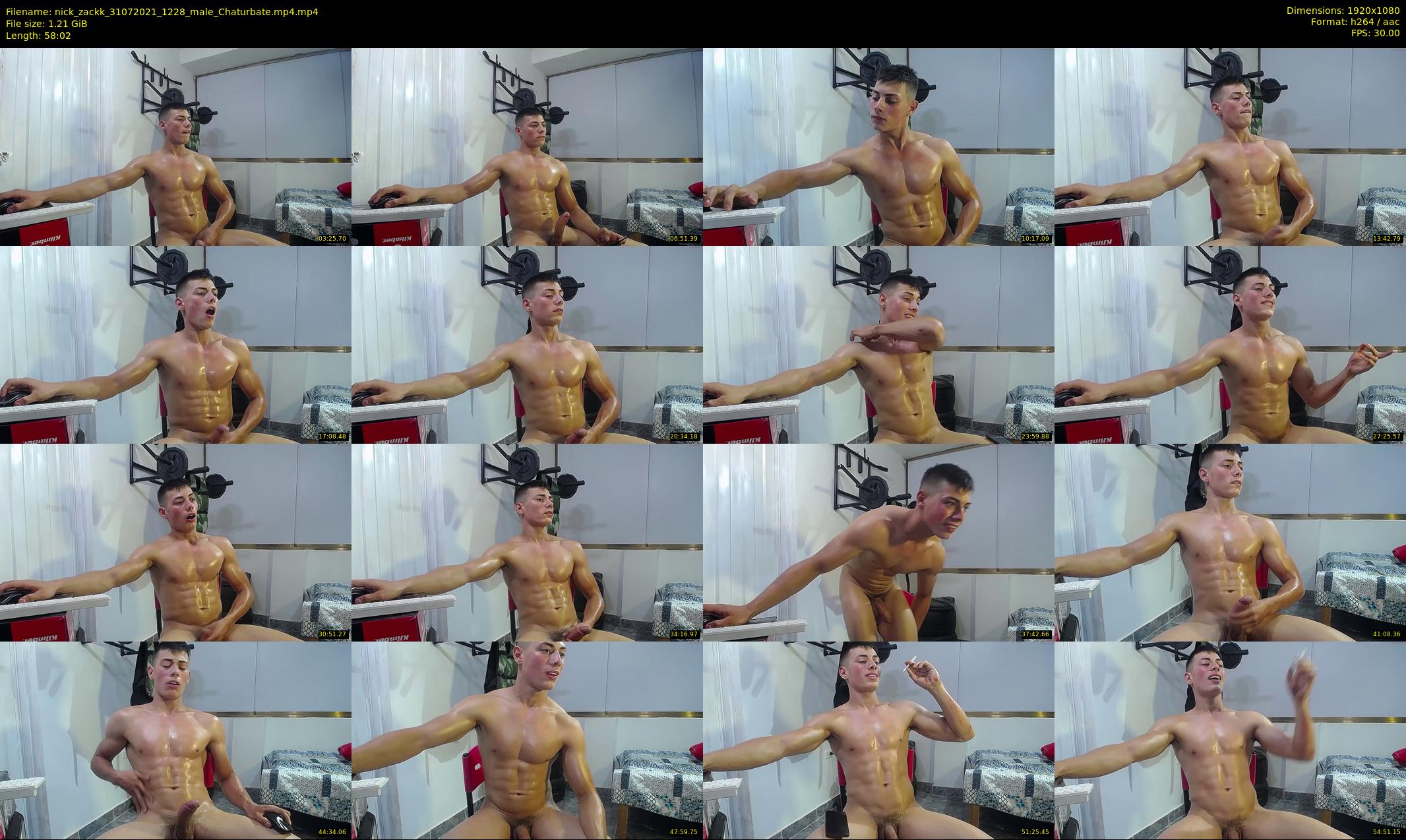 nick_zackk — 59 minute Chaturbate male cam show recording, 1080p, Jul 31, 2021