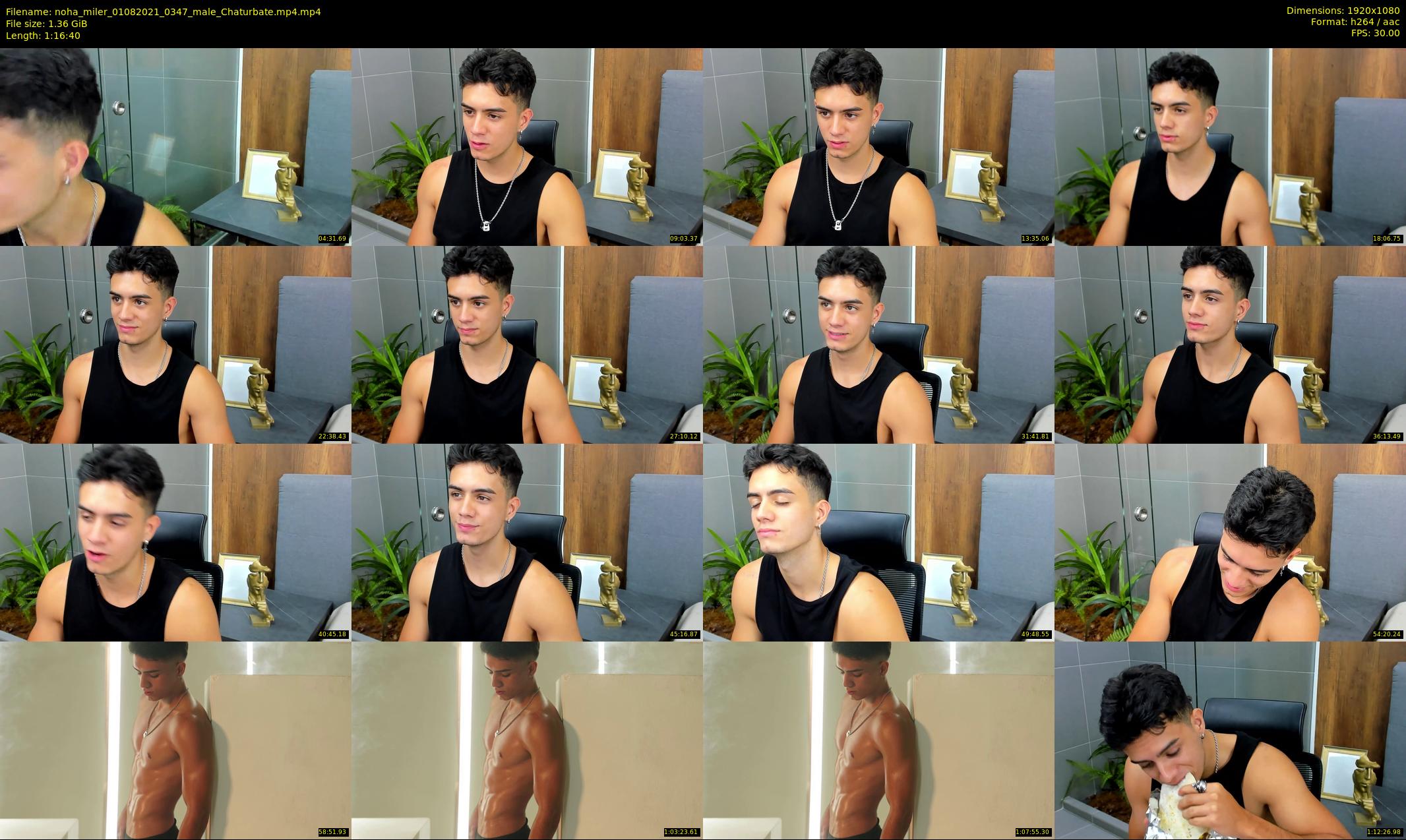 noha_miler — 77 minute Chaturbate male cam show recording, 1080p, Aug 1, 2021