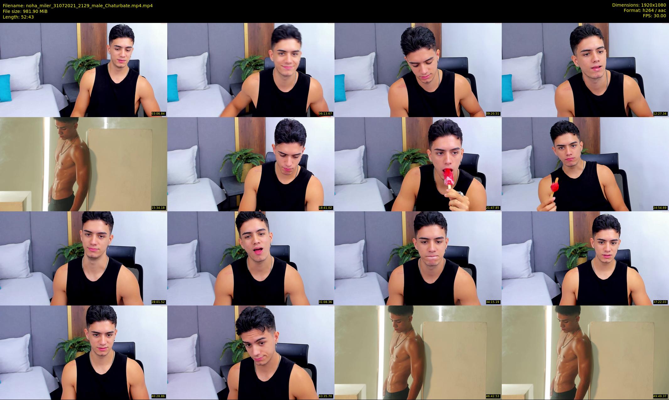 noha_miler — 53 minute Chaturbate male cam show recording, 1080p, Jul 31, 2021