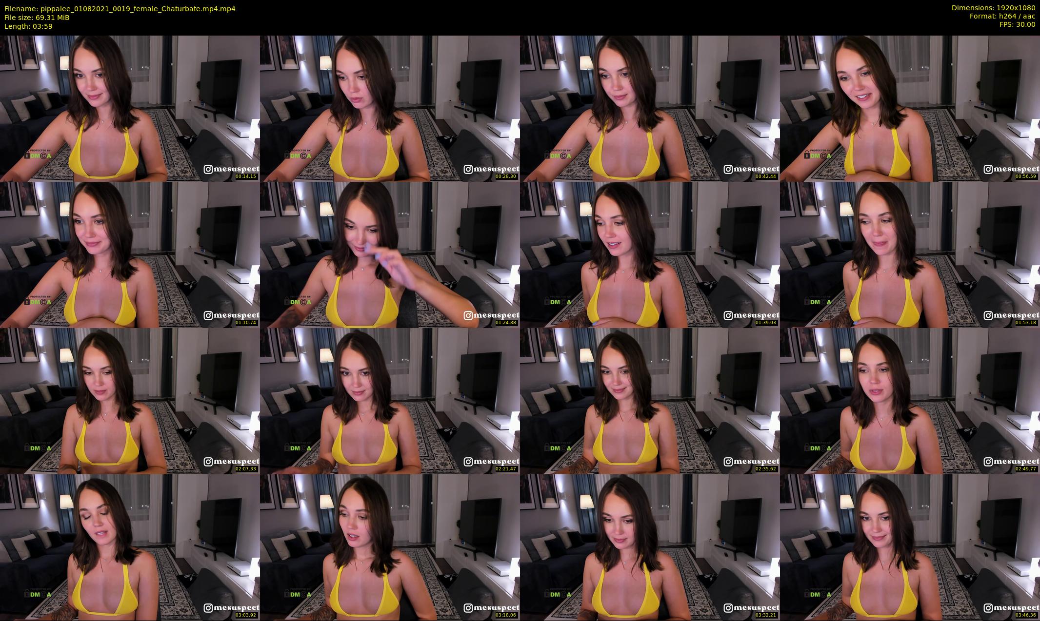 pippalee — 4 minute Chaturbate female cam show recording, 1080p, Aug 1, 2021