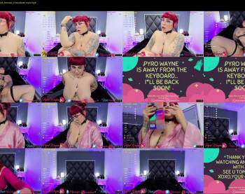 pyrowayne — 67 minute Chaturbate female cam show recording, 1080p, Aug 1, 2021