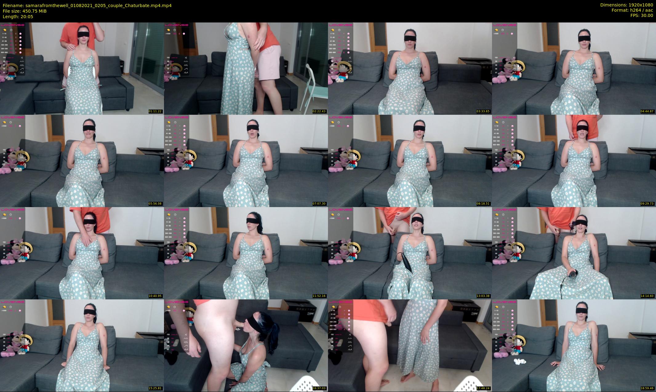 samarafromthewell — 21 minute Chaturbate female cam show recording, 1080p, Aug 1, 2021