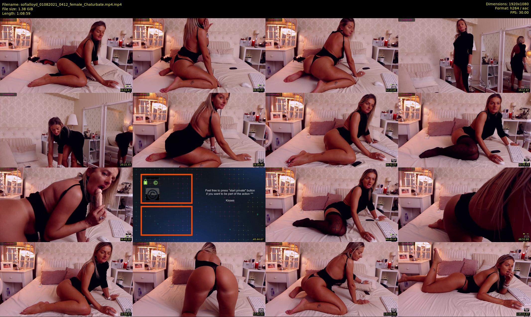 sofialloyd — 69 minute Chaturbate female cam show recording, 1080p, Aug 1, 2021