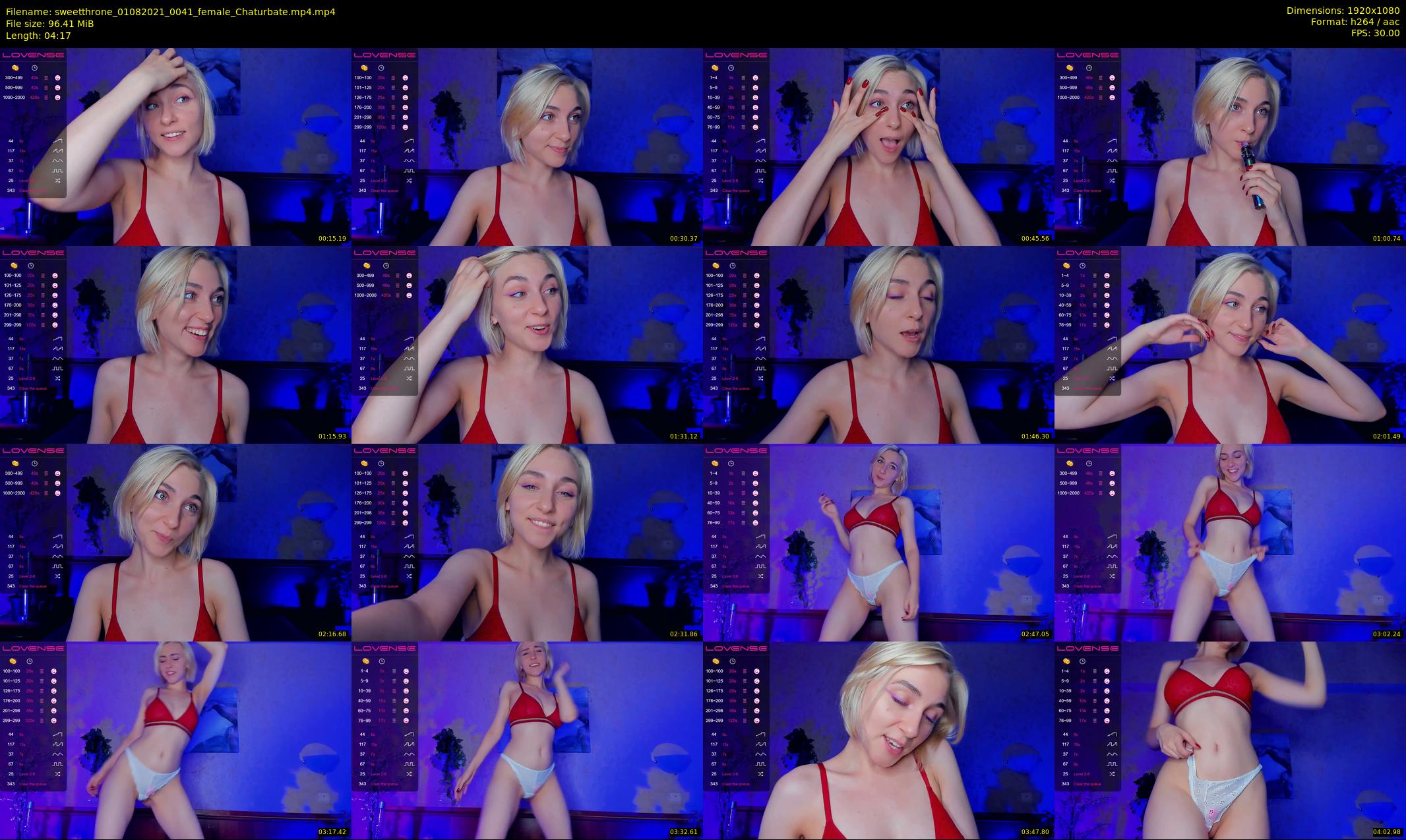 sweetthrone — 5 minute Chaturbate couple cam show recording, 1080p, Aug 1, 2021