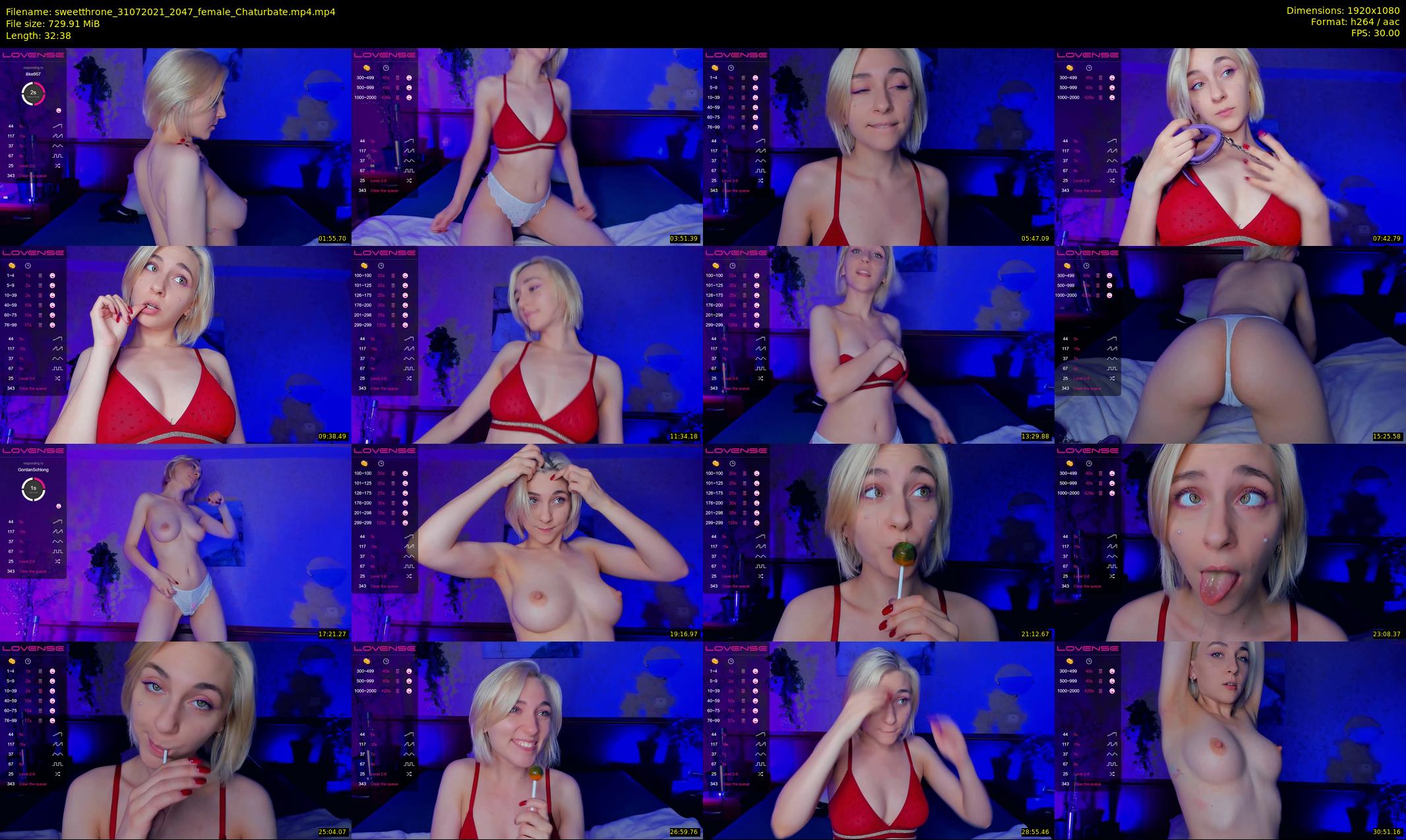 sweetthrone — 33 minute Chaturbate couple cam show recording, 1080p, Jul 31, 2021