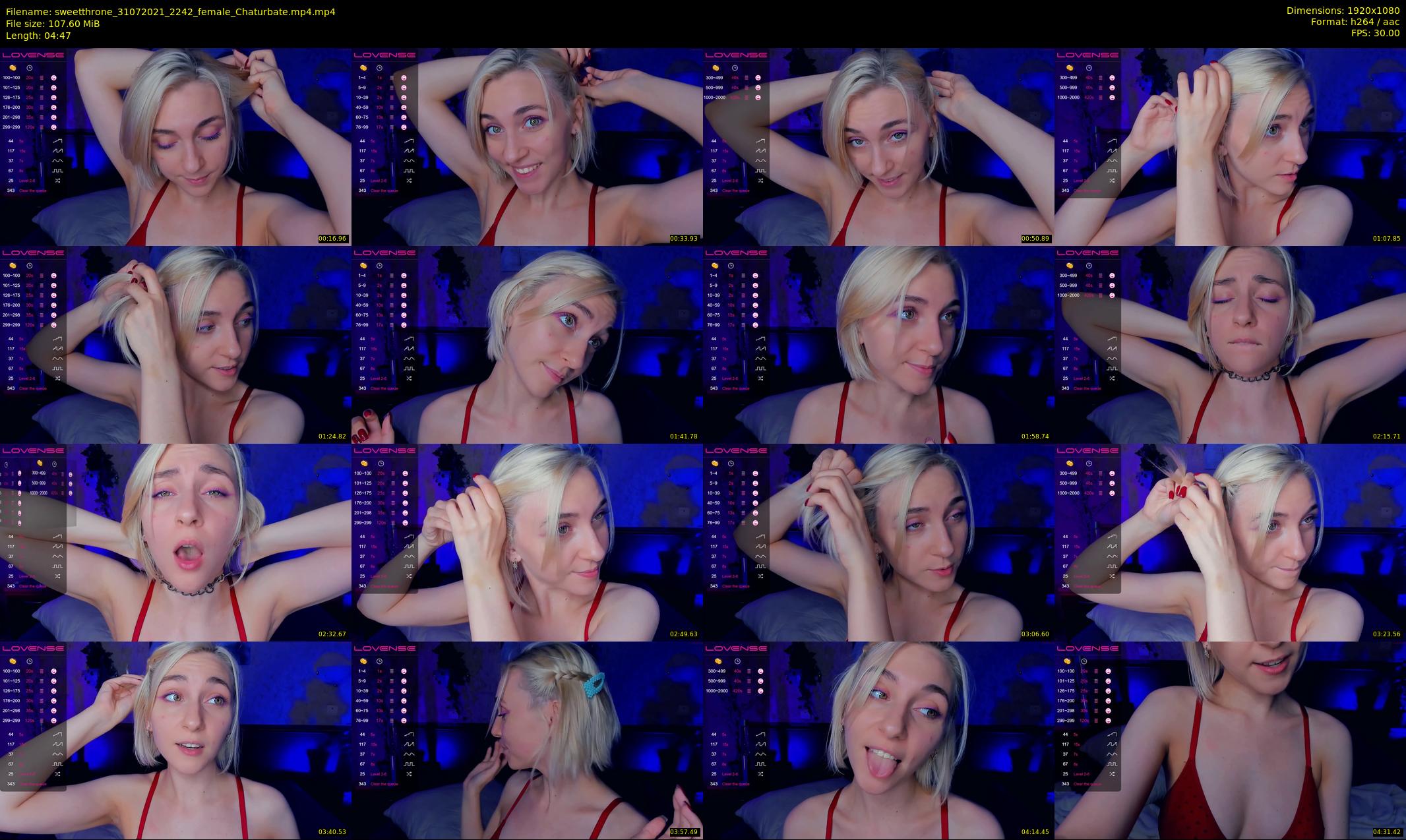 sweetthrone — 5 minute Chaturbate couple cam show recording, 1080p, Jul 31, 2021