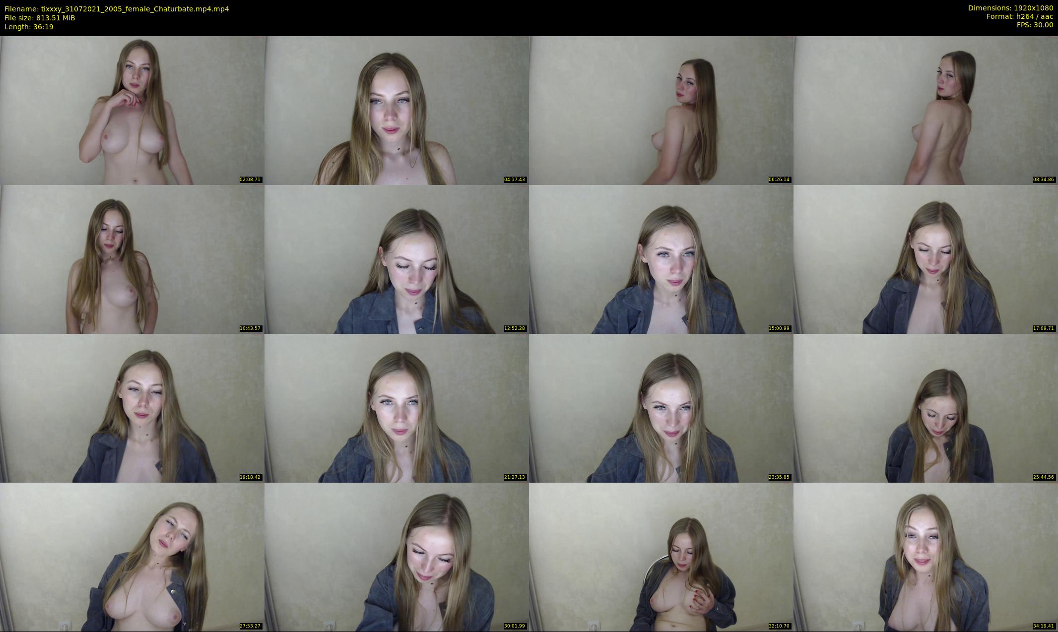 tixxxy — 37 minute Chaturbate female cam show recording, 1080p, Jul 31, 2021