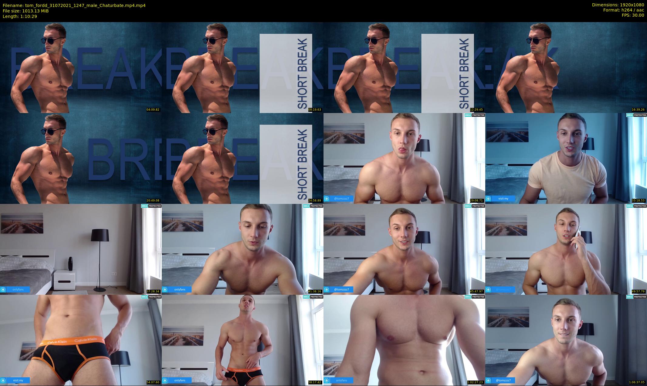 tom_fordd — 71 minute Chaturbate male cam show recording, 1080p, Jul 31, 2021