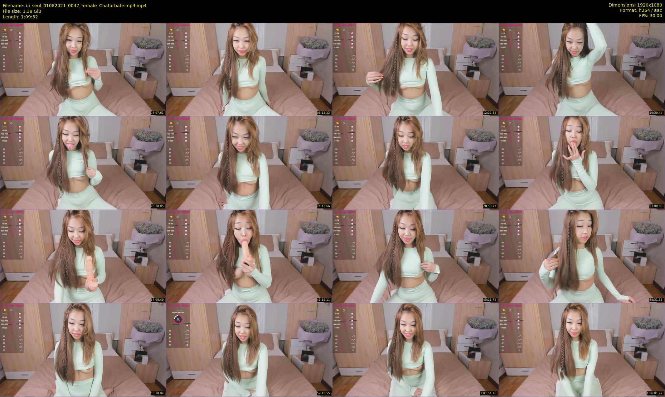 ui_seul — 70 minute Chaturbate female cam show recording, 1080p, Aug 1, 2021