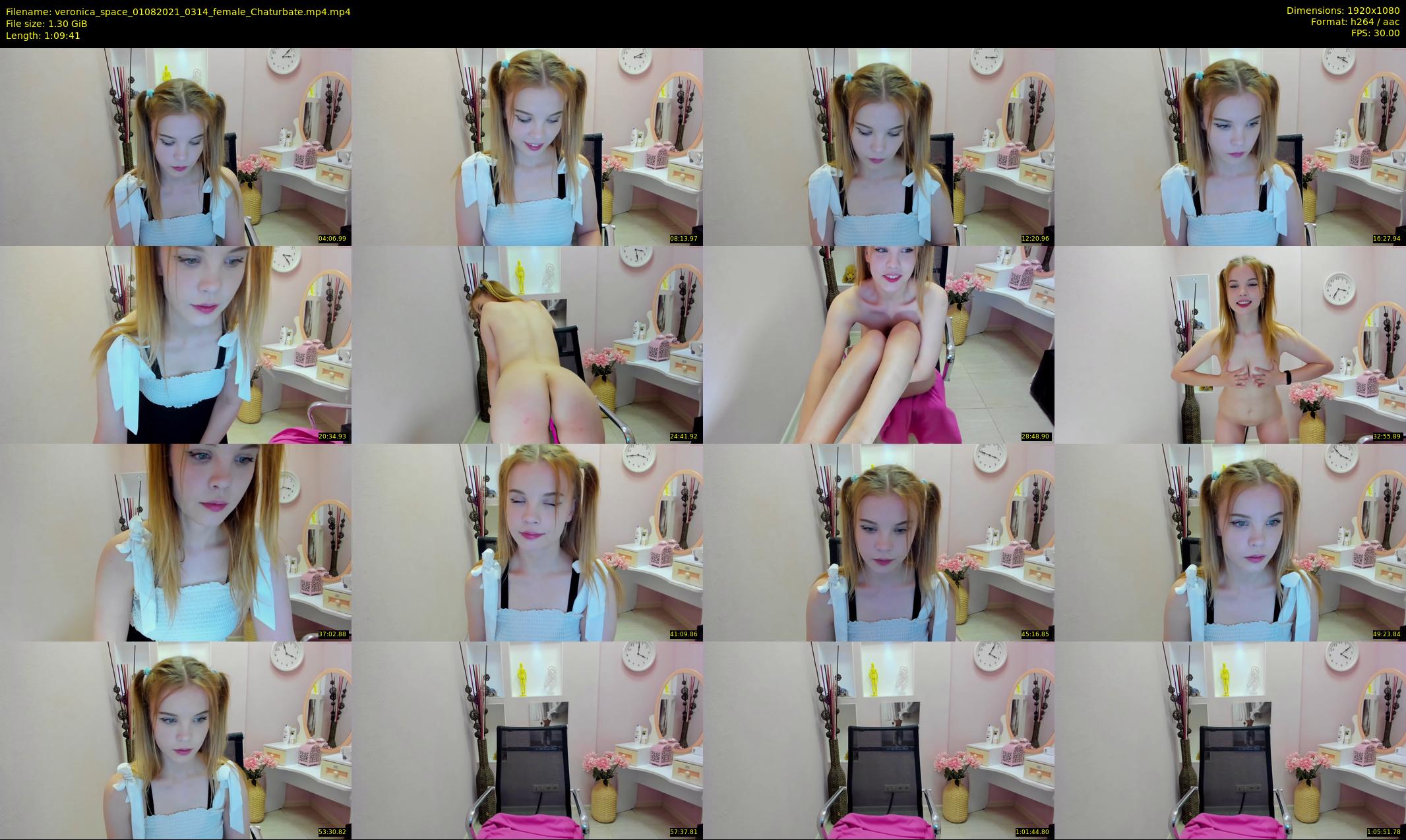 veronica_space — 70 minute Chaturbate female cam show recording, 1080p, Aug 1, 2021