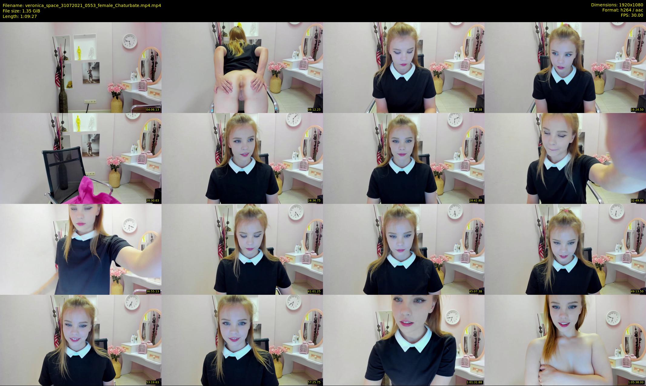 veronica_space — 70 minute Chaturbate female cam show recording, 1080p, Jul 31, 2021