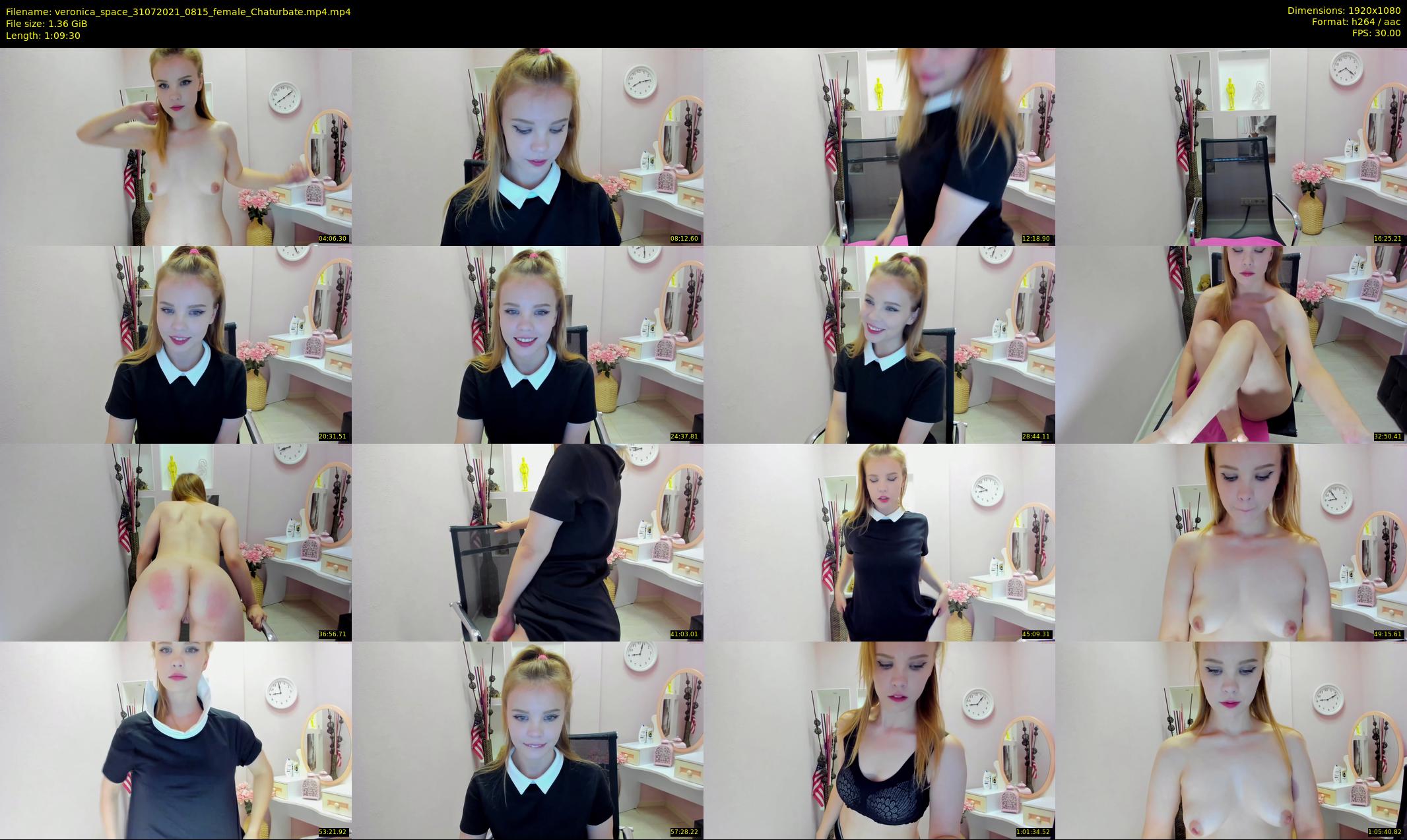 veronica_space — 70 minute Chaturbate female cam show recording, 1080p, Jul 31, 2021
