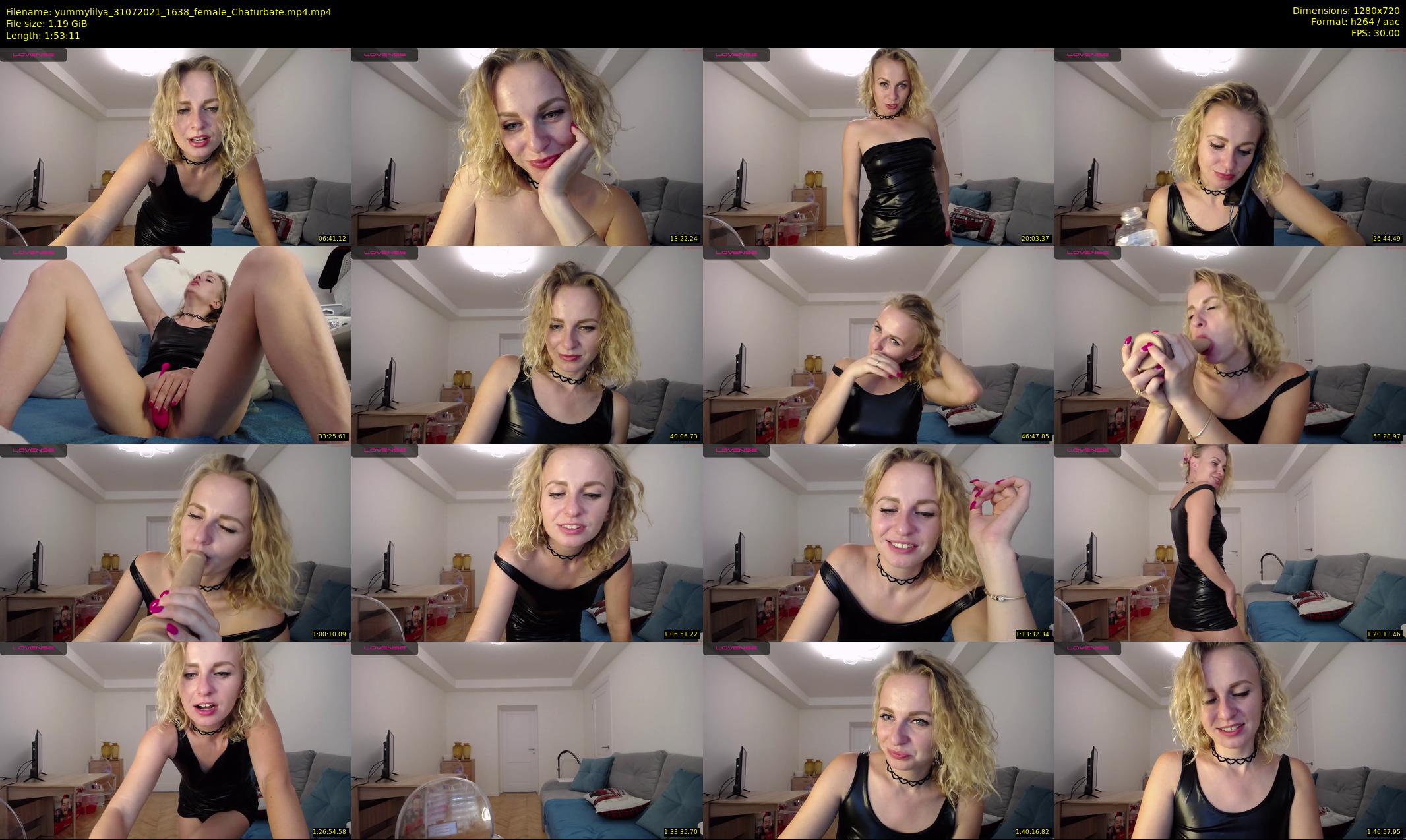 yummylilya — 114 minute Chaturbate female cam show recording, 720p, Jul 31, 2021