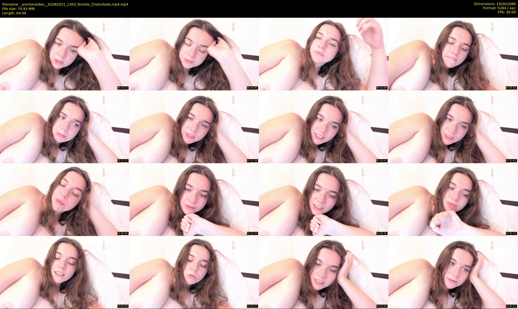 _snorkmaiden_ — 4 minute Chaturbate female cam show recording, 1080p, Aug 1, 2021