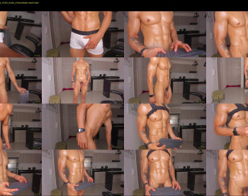 aaronmagnum — 44 minute Chaturbate male cam show recording, 720p, Aug 1, 2021