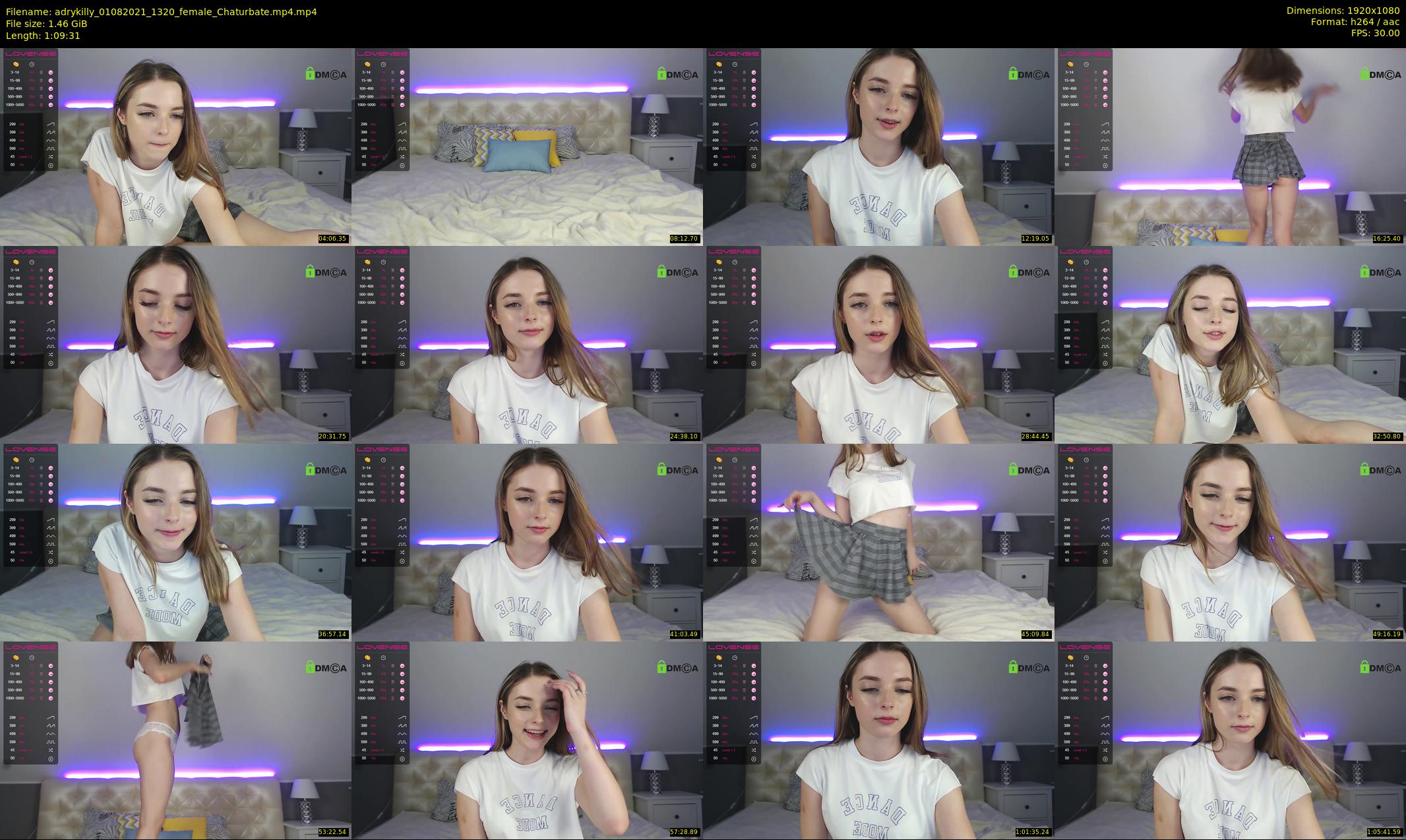 adrykilly — 70 minute Chaturbate female cam show recording, 1080p, Aug 1, 2021