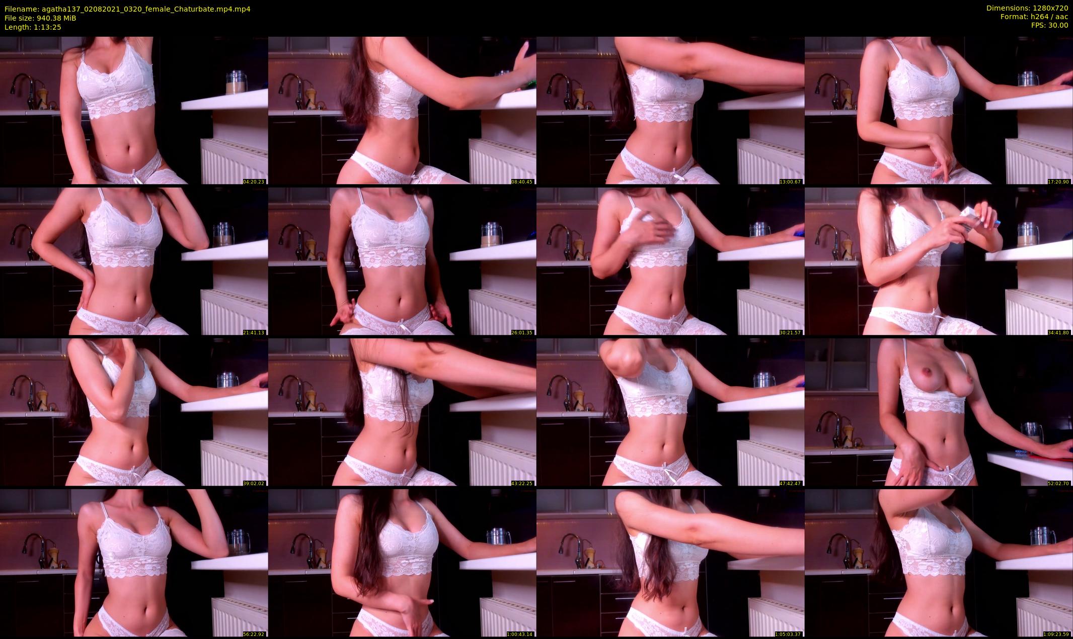 agatha137 — 74 minute Chaturbate female cam show recording, 720p, Aug 2, 2021