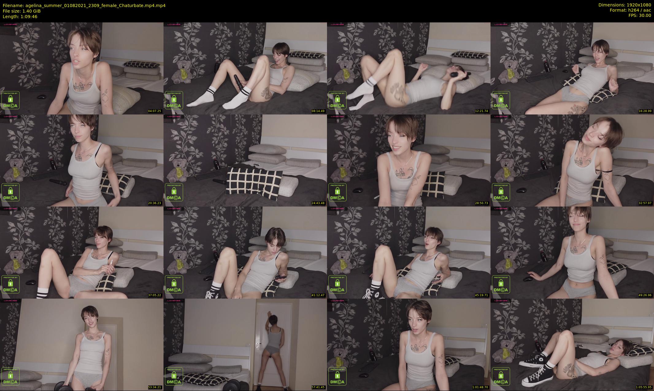 agelina_summer — 70 minute Chaturbate female cam show recording, 1080p, Aug 1, 2021