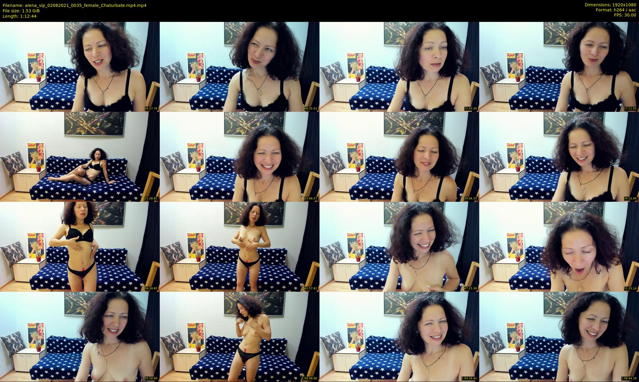 alena_vip — 73 minute Chaturbate female cam show recording, 1080p, Aug 2, 2021