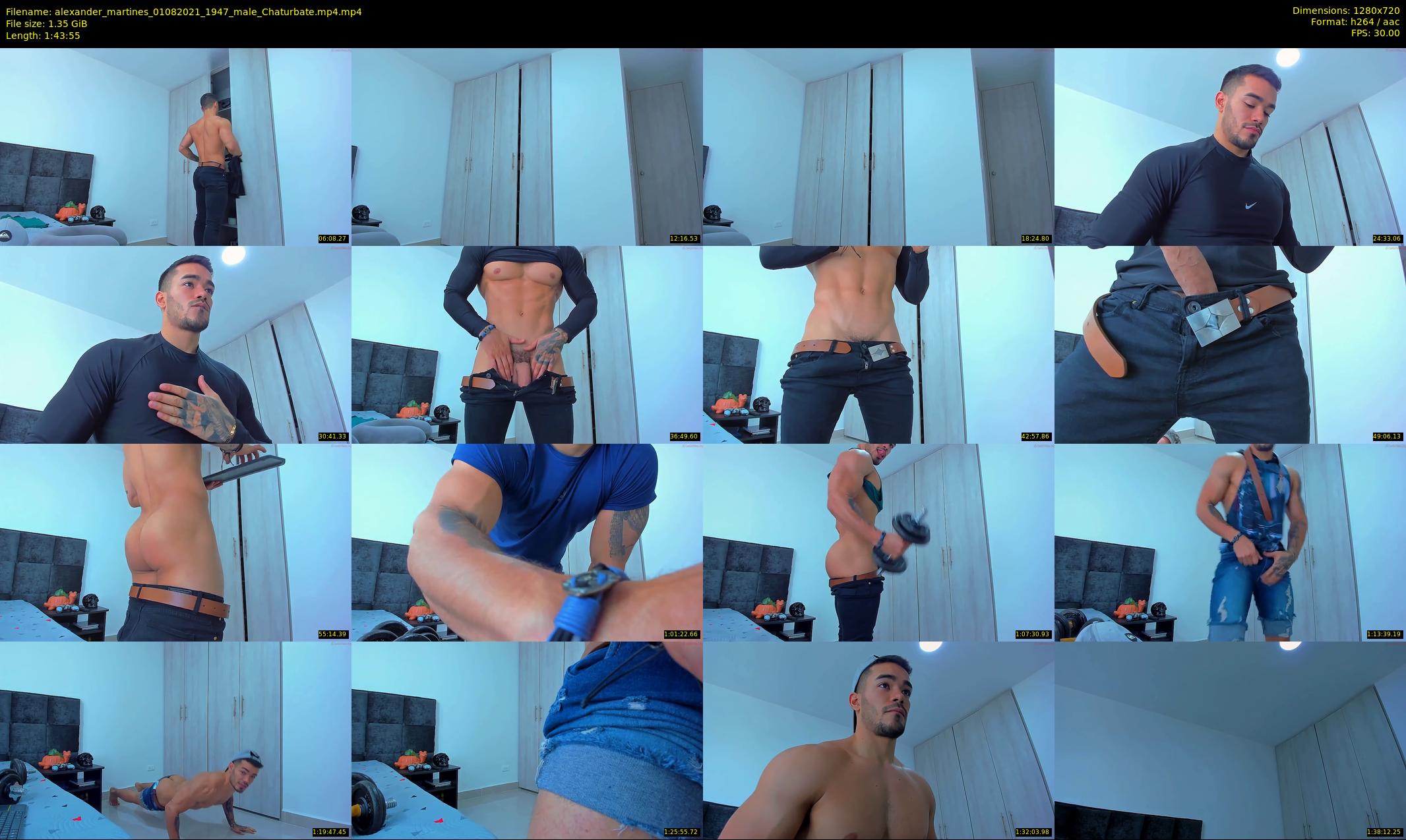 alexander_martines — 104 minute Chaturbate male cam show recording, 720p, Aug 1, 2021