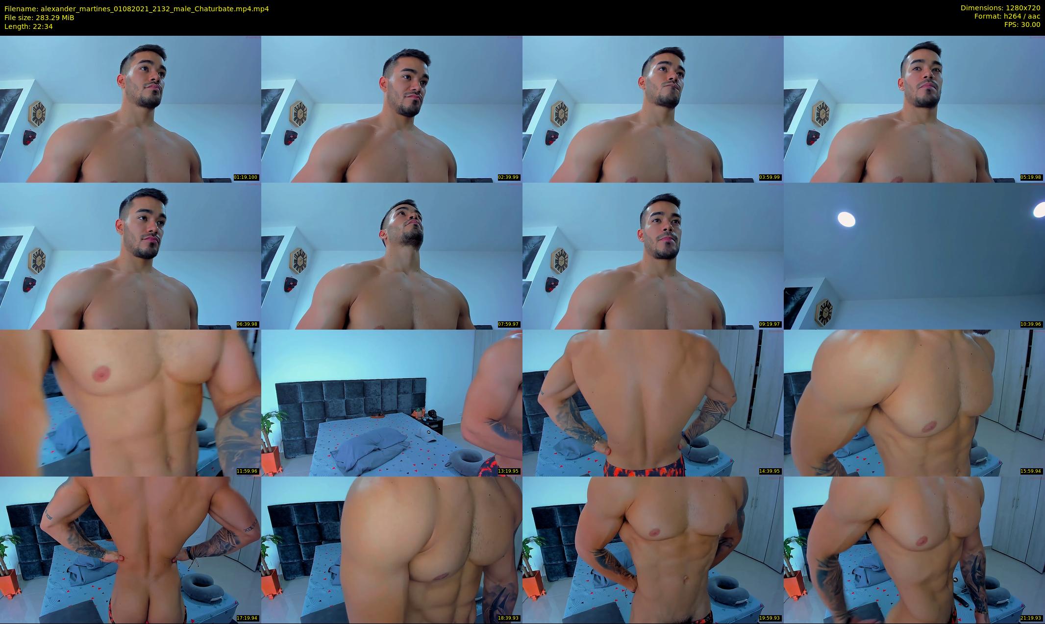 alexander_martines — 23 minute Chaturbate male cam show recording, 720p, Aug 1, 2021