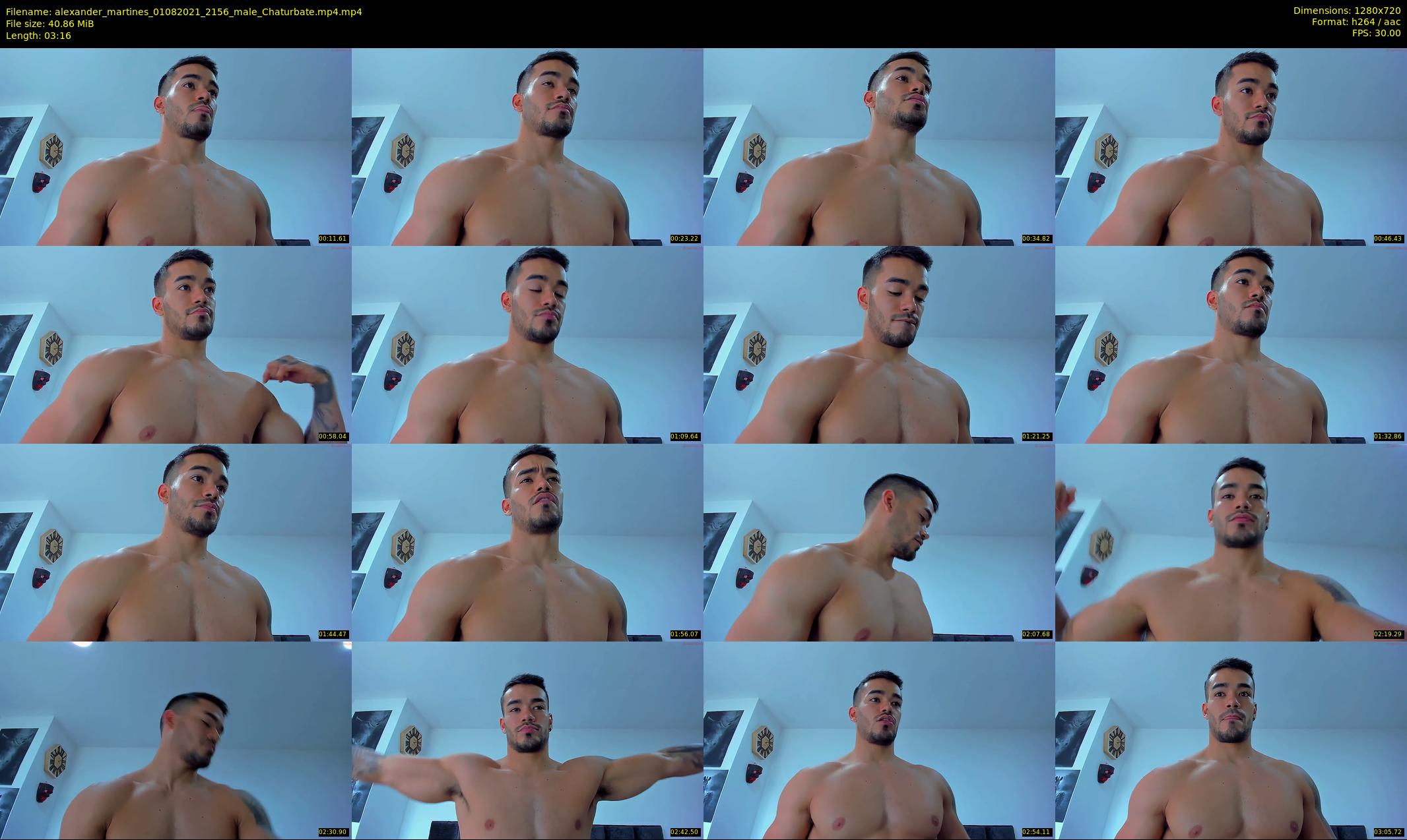 alexander_martines — 4 minute Chaturbate male cam show recording, 720p, Aug 1, 2021