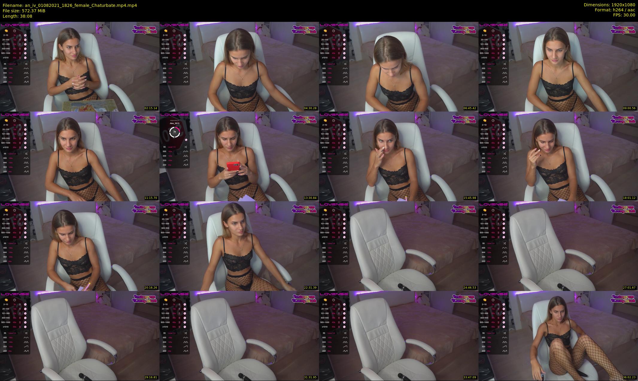 an_iv — 39 minute Chaturbate female cam show recording, 1080p, Aug 1, 2021