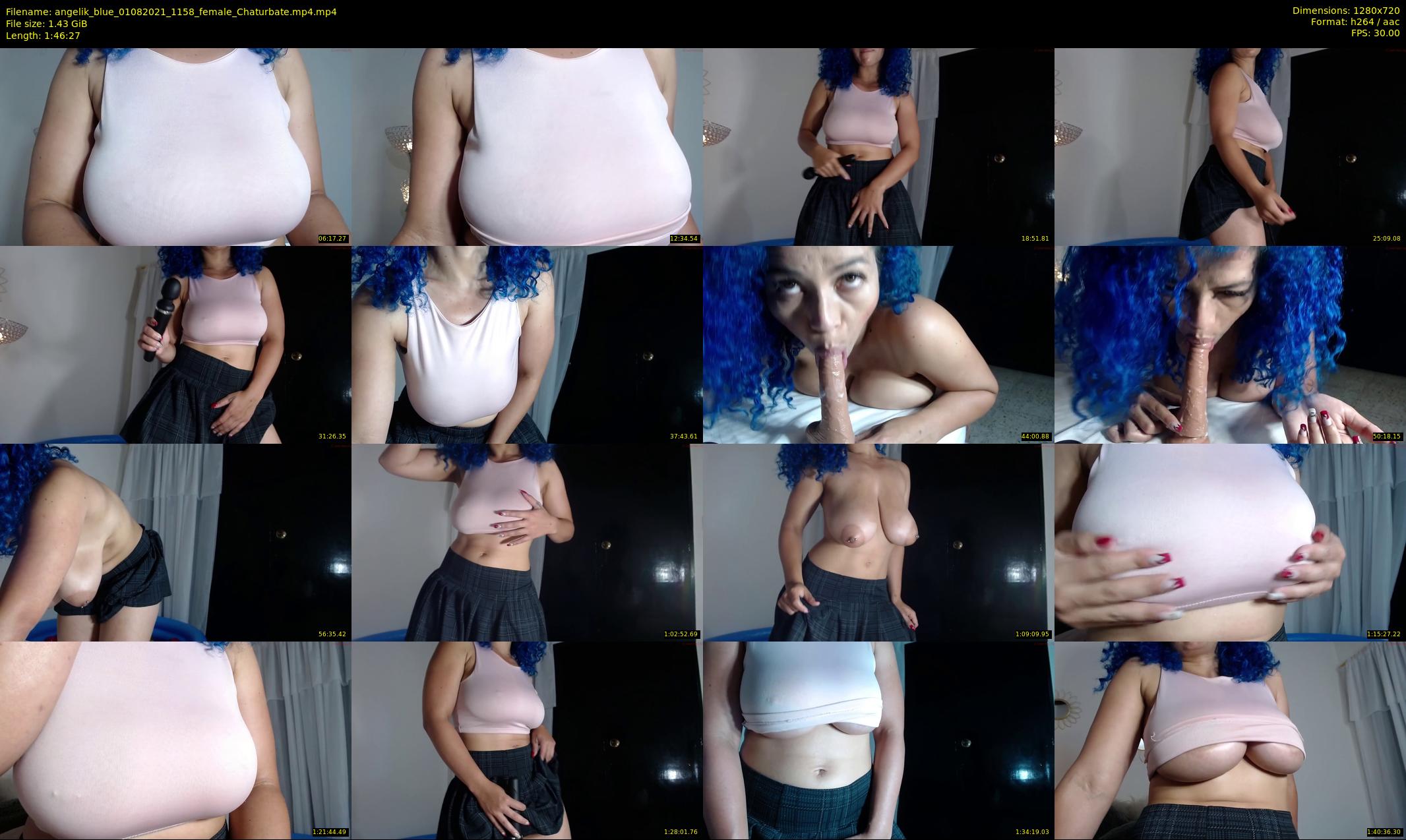 angelik_blue — 107 minute Chaturbate female cam show recording, 720p, Aug 1, 2021