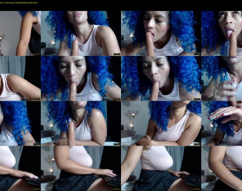 angelik_blue — 8 minute Chaturbate female cam show recording, 720p, Aug 1, 2021