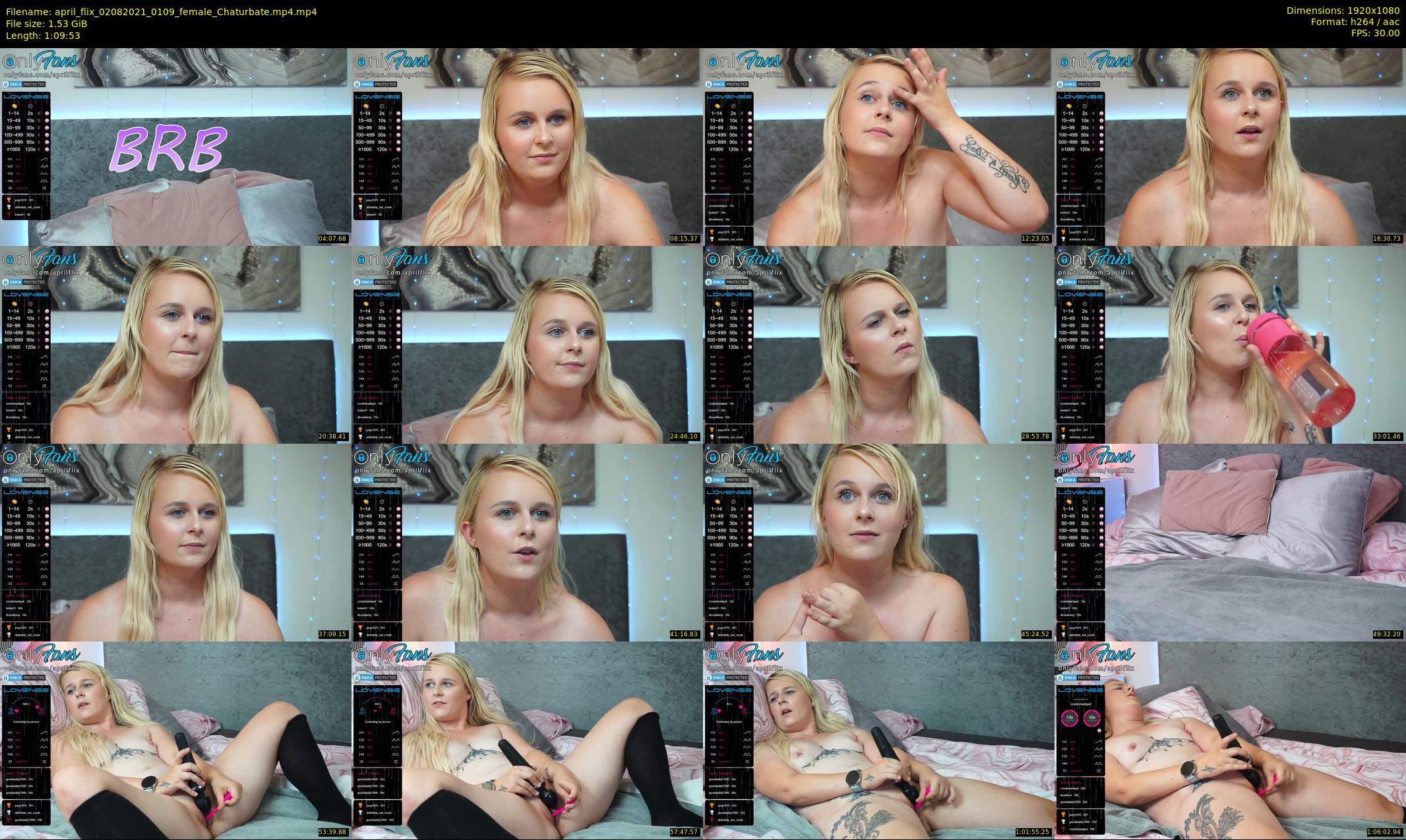 april_flix — 70 minute Chaturbate female cam show recording, 1080p, Aug 2, 2021