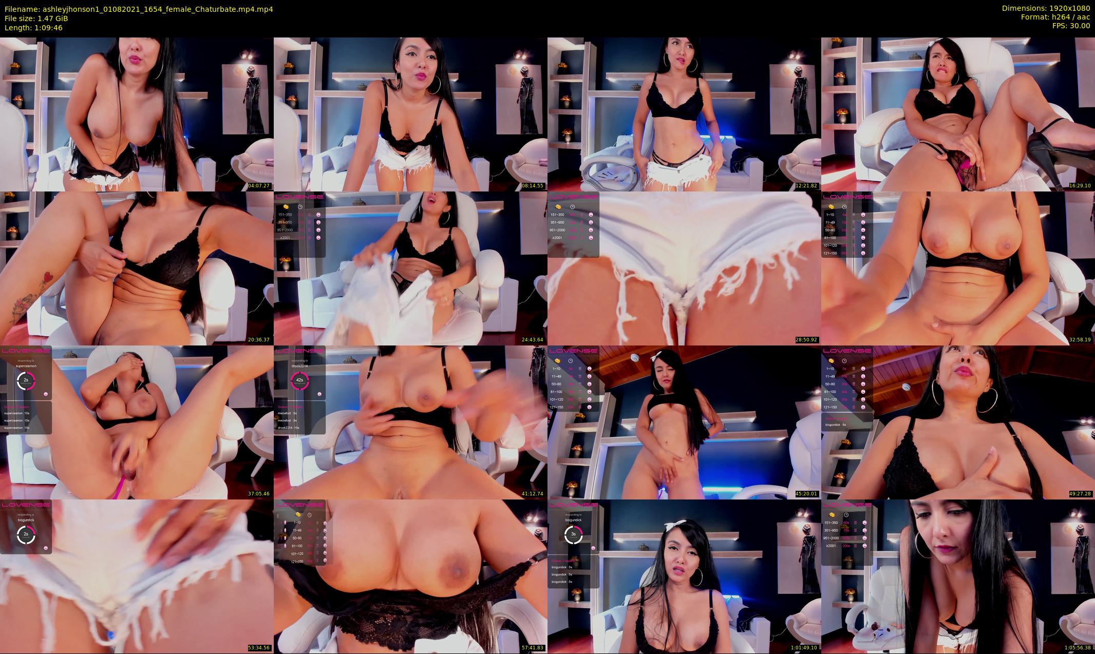 ashleyjhonson1 — 70 minute Chaturbate female cam show recording, 1080p, Aug 1, 2021