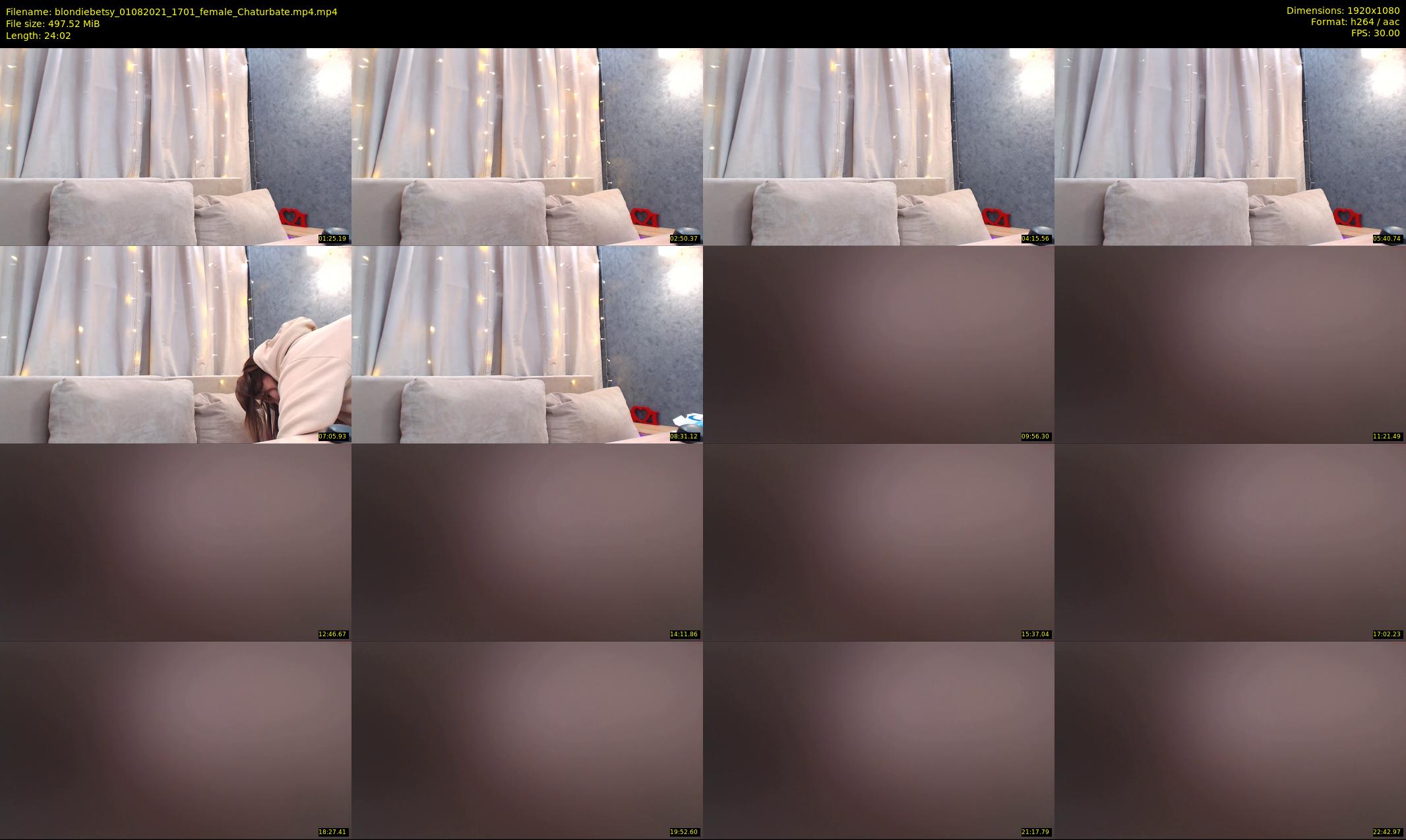 blondiebetsy — 25 minute Chaturbate female cam show recording, 1080p, Aug 1, 2021