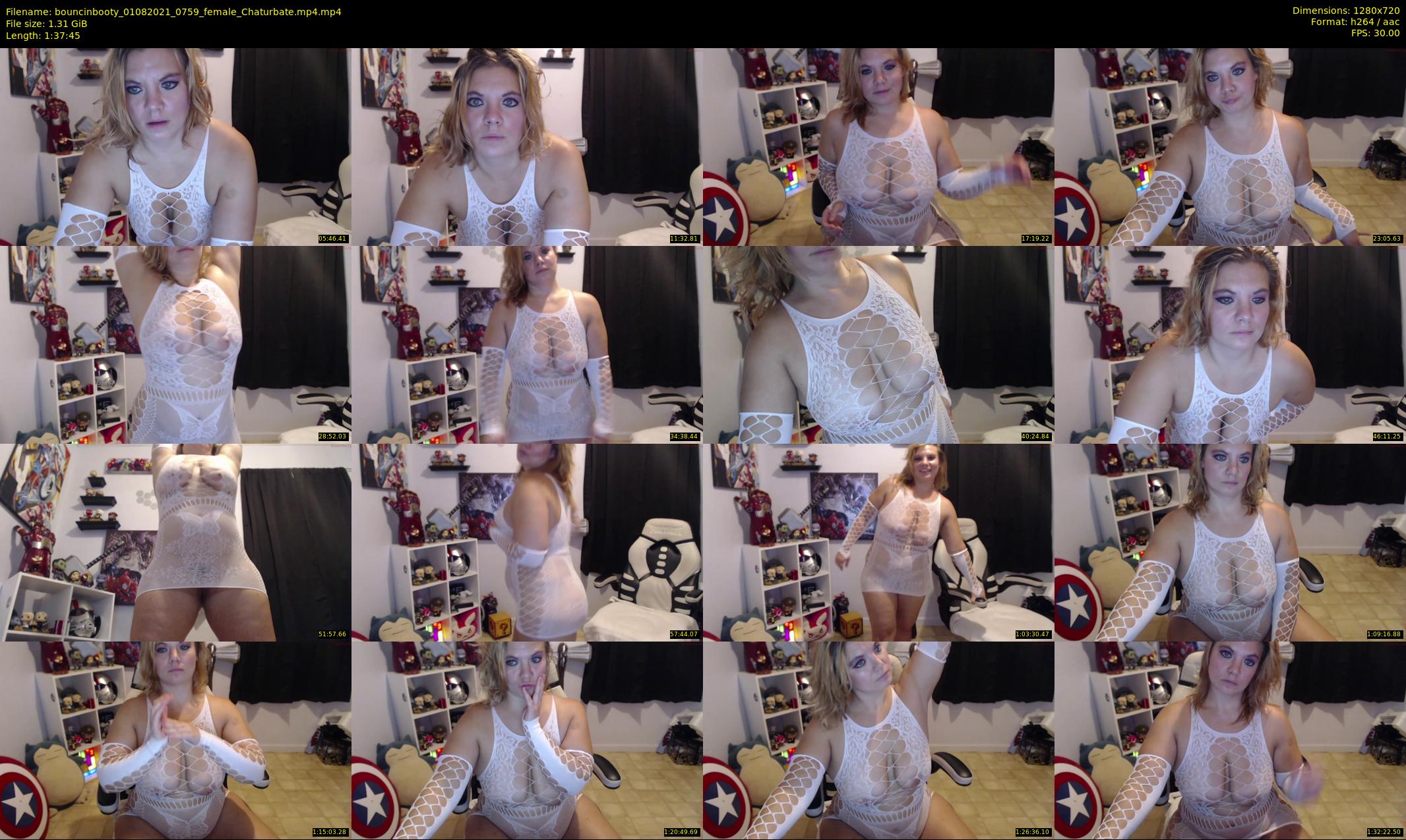 bouncinbooty — 98 minute Chaturbate female cam show recording, 720p, Aug 1, 2021