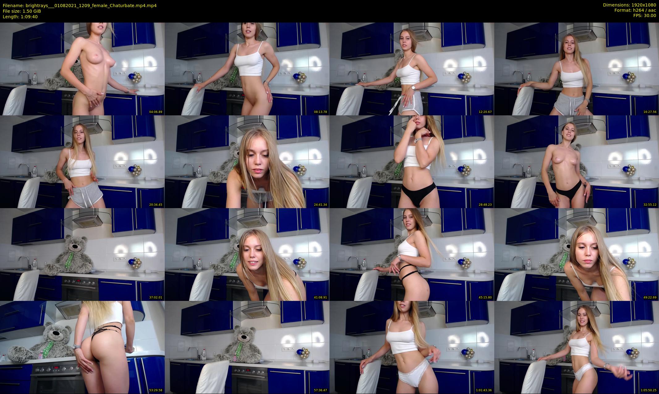 brightrays__ — 70 minute Chaturbate female cam show recording, 1080p, Aug 1, 2021