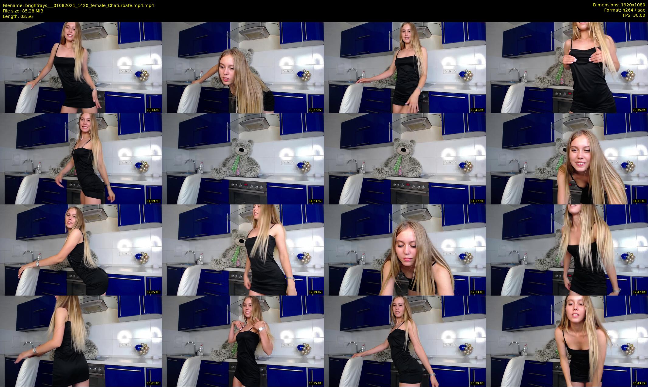 brightrays__ — 4 minute Chaturbate female cam show recording, 1080p, Aug 1, 2021