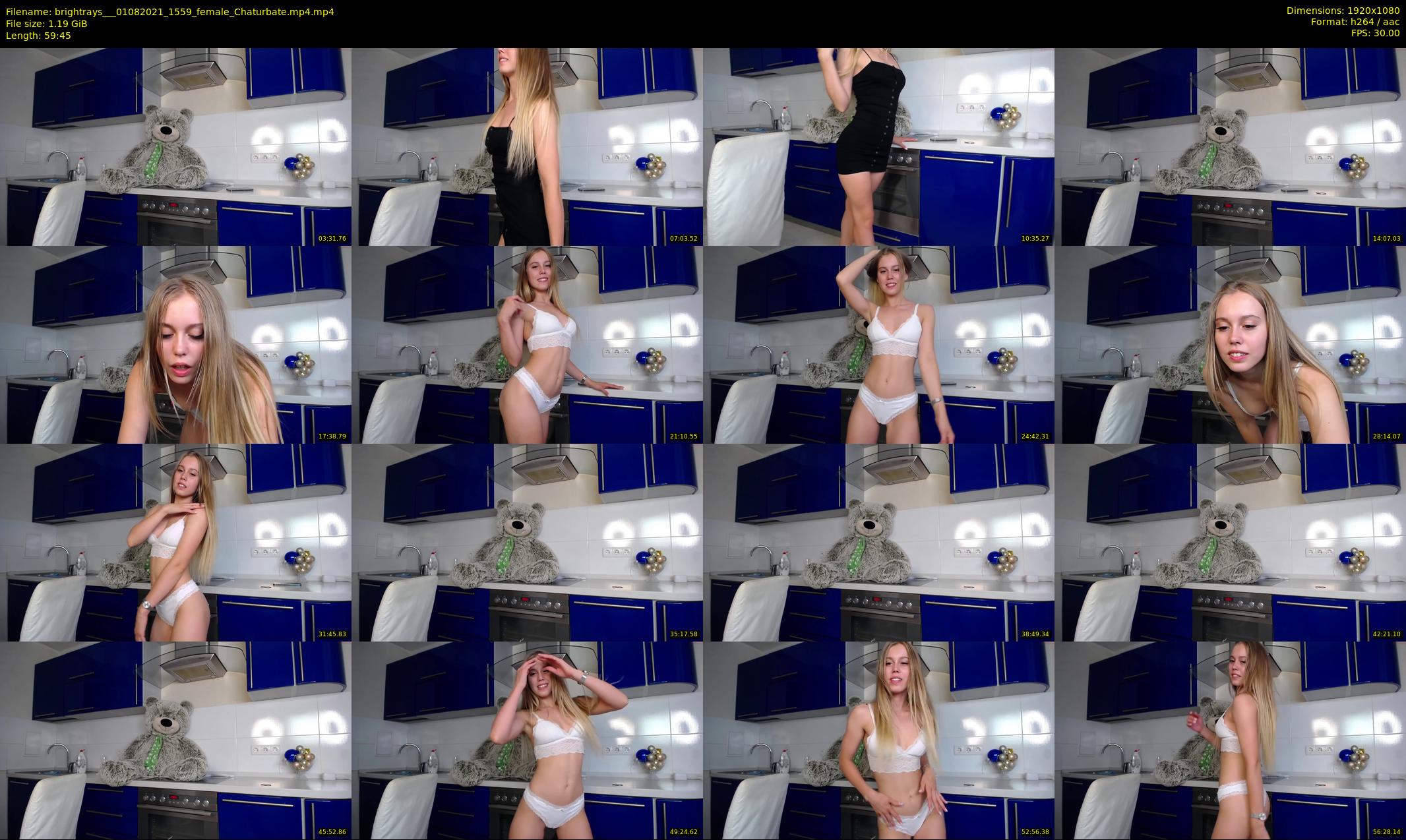 brightrays__ — 60 minute Chaturbate female cam show recording, 1080p, Aug 1, 2021
