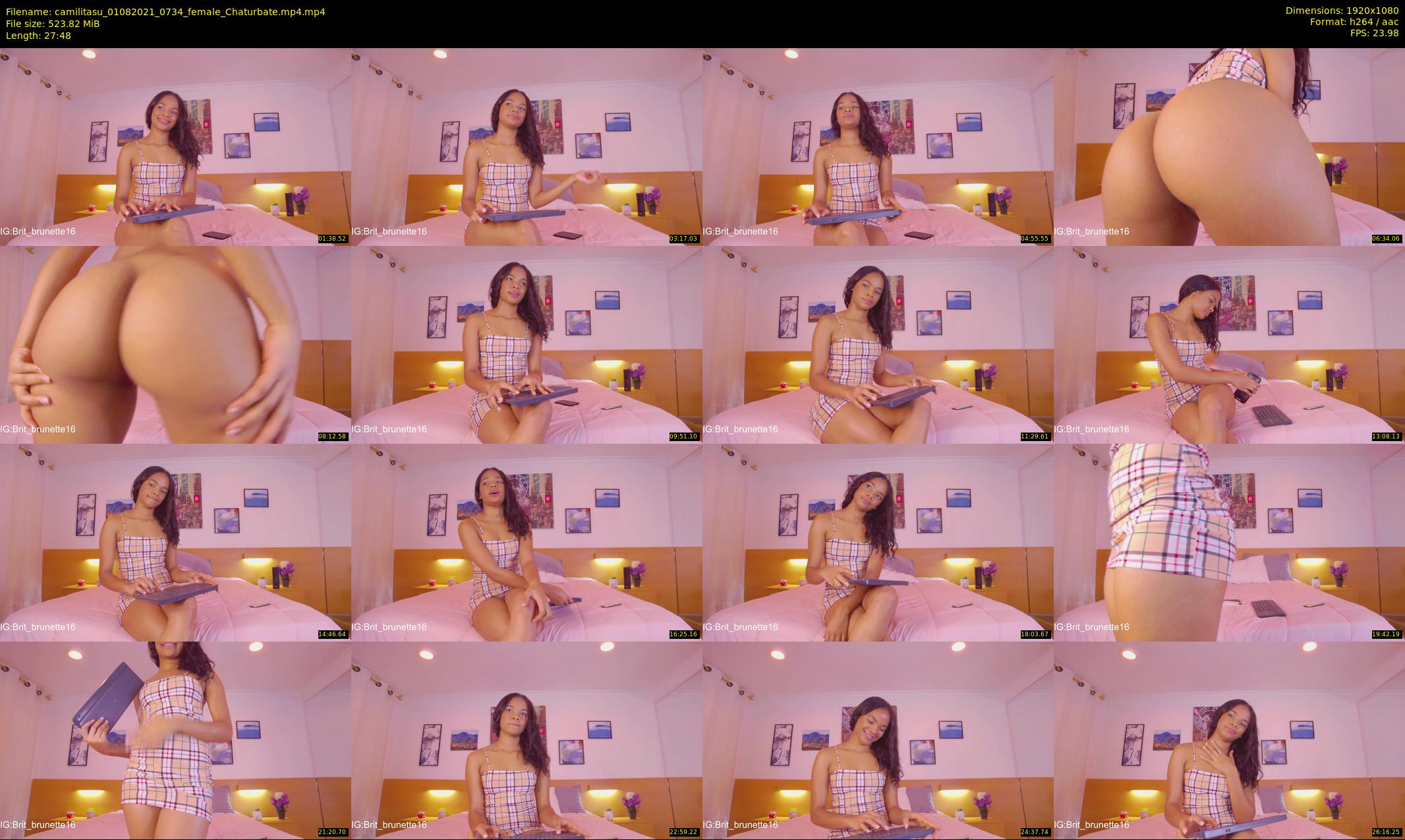 camilitasu — 28 minute Chaturbate female cam show recording, 1080p, Aug 1, 2021