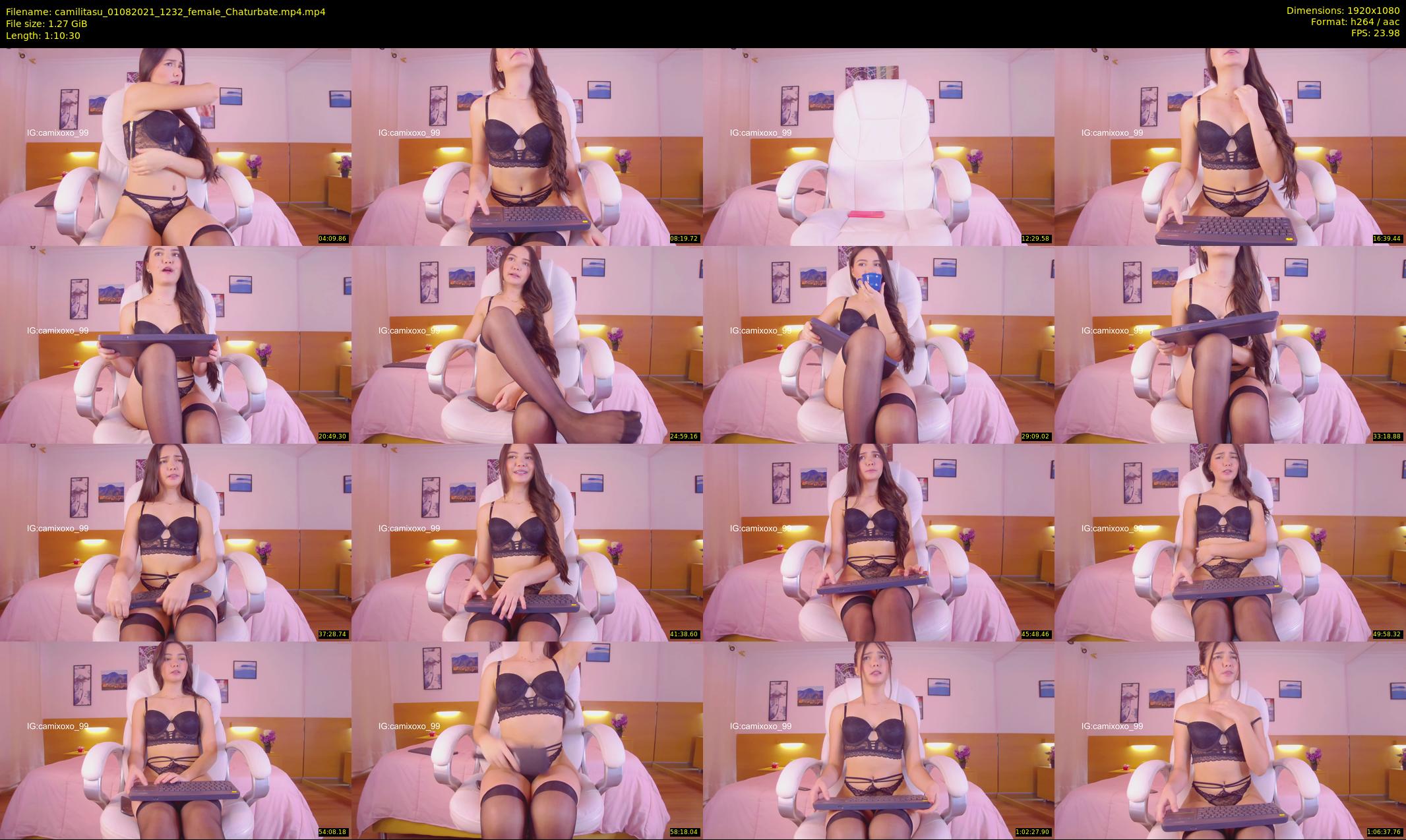 camilitasu — 71 minute Chaturbate female cam show recording, 1080p, Aug 1, 2021