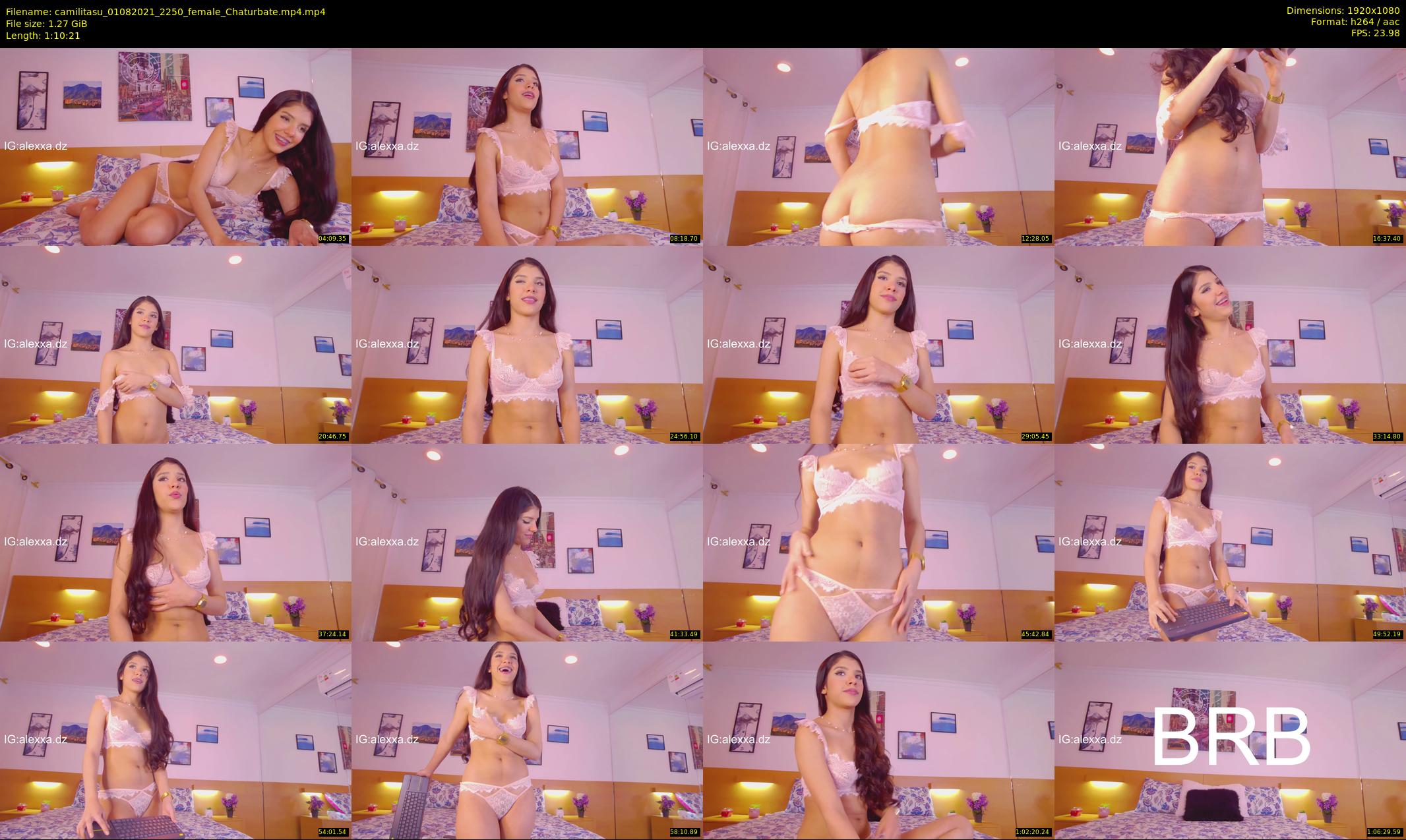 camilitasu — 71 minute Chaturbate female cam show recording, 1080p, Aug 1, 2021