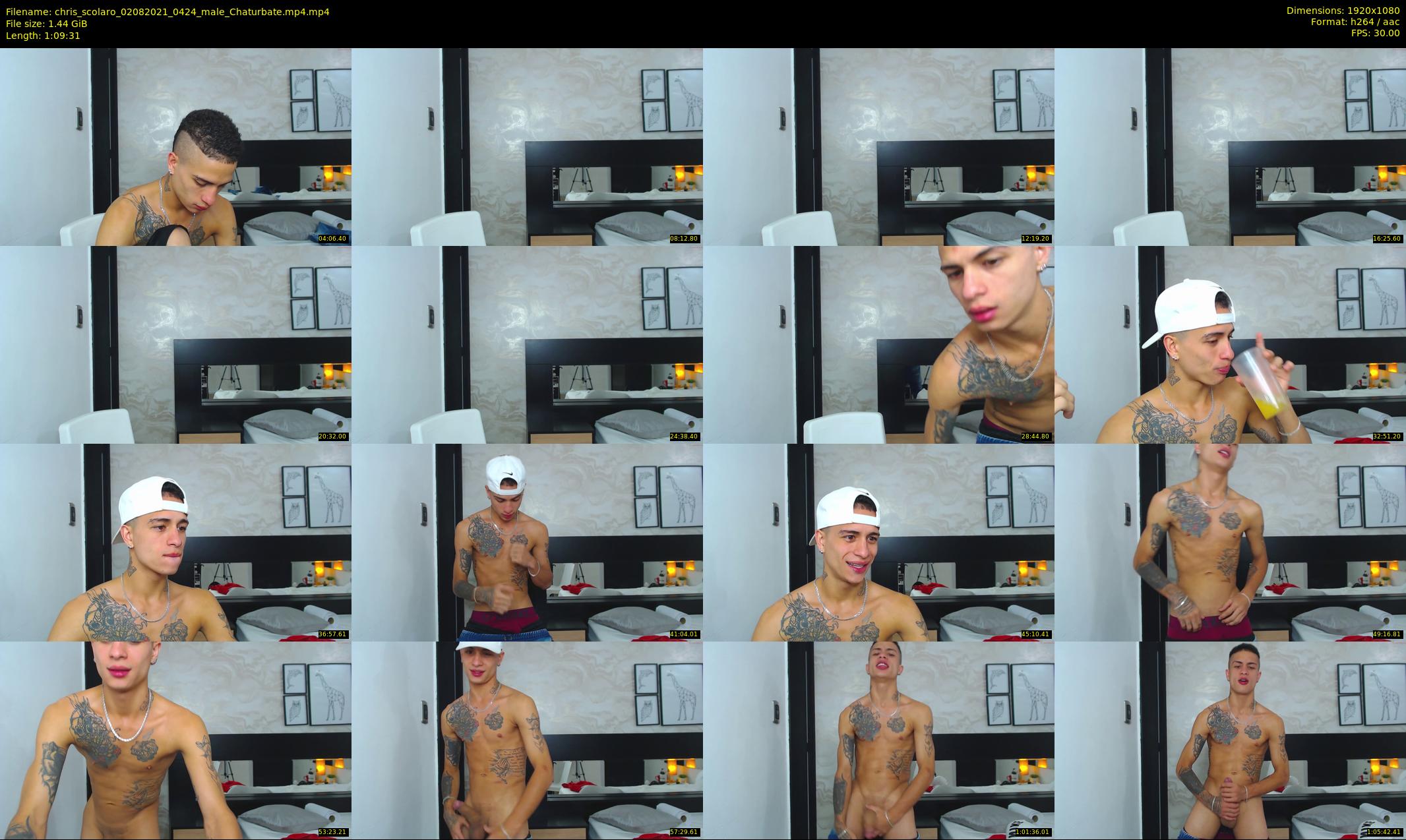 chris_scolaro — 70 minute Chaturbate male cam show recording, 1080p, Aug 2, 2021
