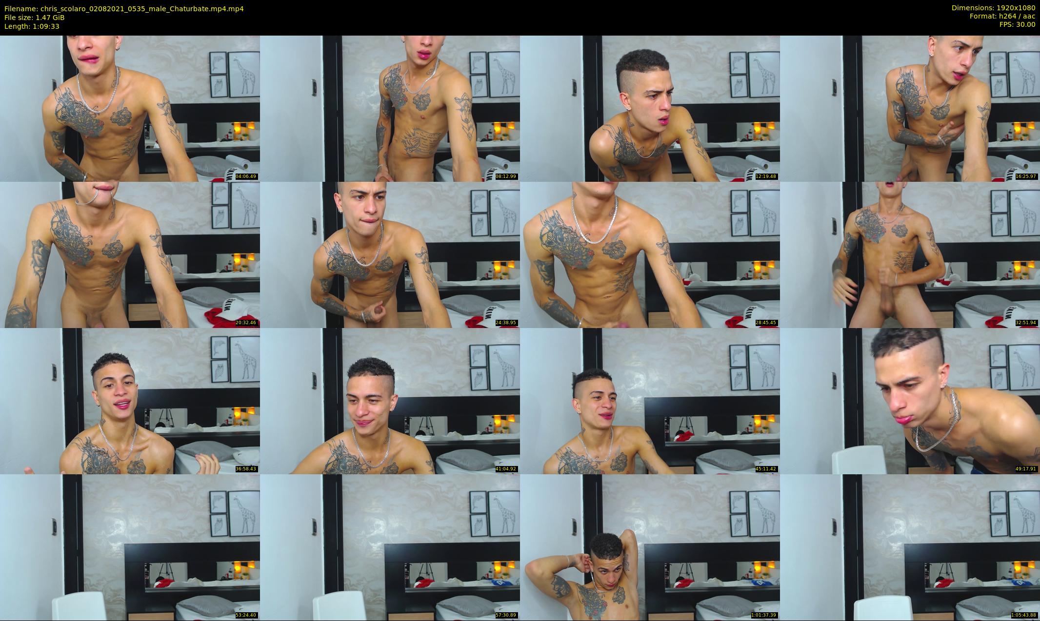 chris_scolaro — 70 minute Chaturbate male cam show recording, 1080p, Aug 2, 2021
