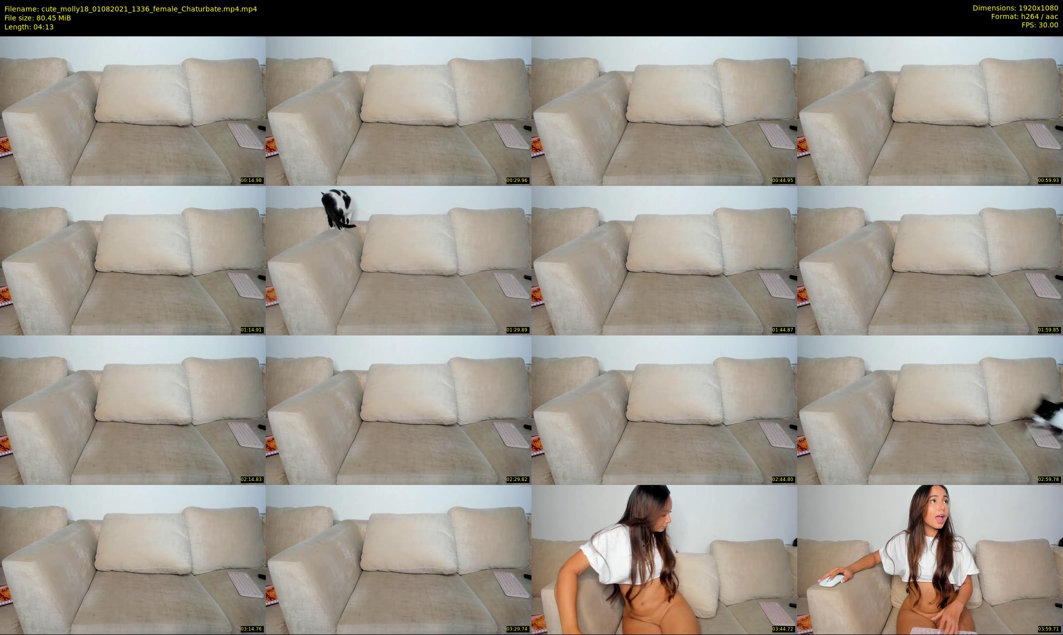 cute_molly18 — 5 minute Chaturbate female cam show recording, 1080p, Aug 1, 2021